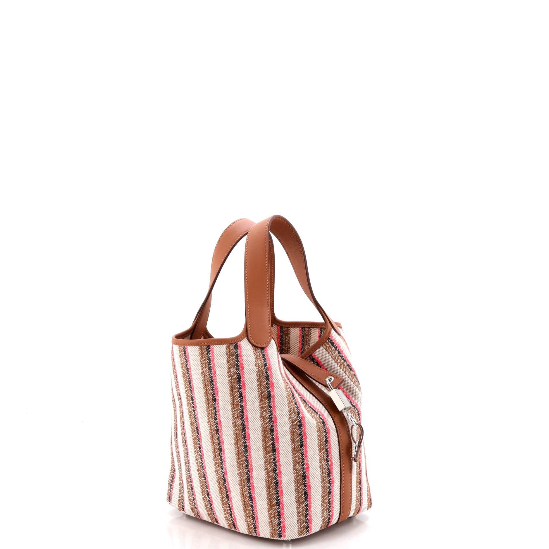 Hermes Couverture Lignes Picotin Lock Bag Size ONE SIZE - 2 Thumbnail
