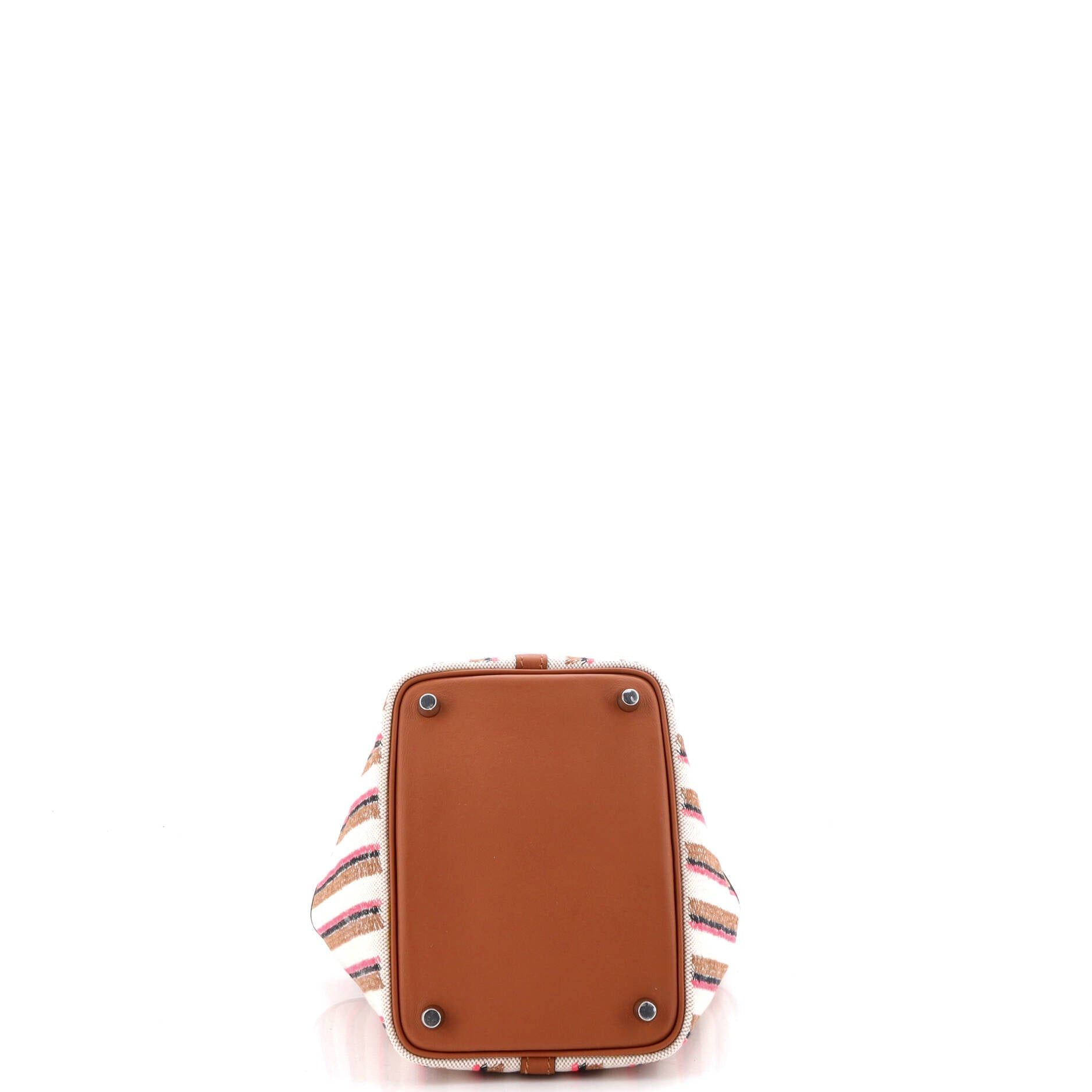 Hermes Couverture Lignes Picotin Lock Bag Size ONE SIZE - 4 Thumbnail