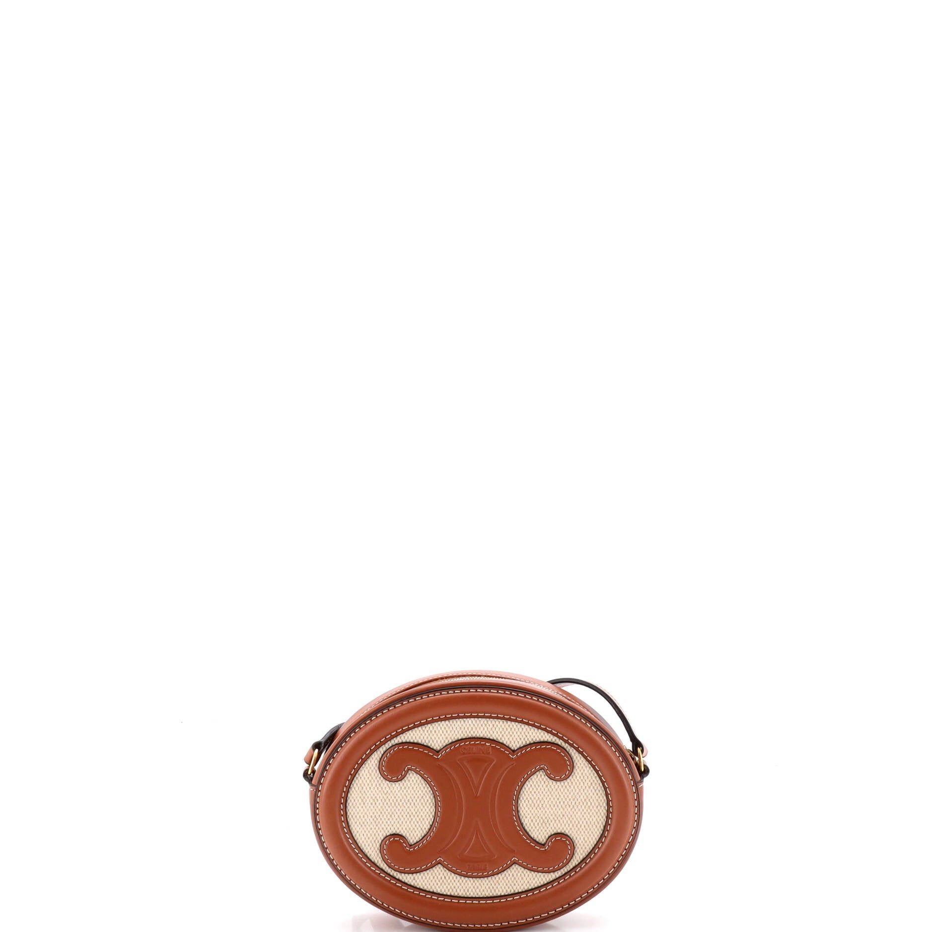 Celine Triomphe Oval Crossbody Bag Size ONE SIZE - 3 Thumbnail