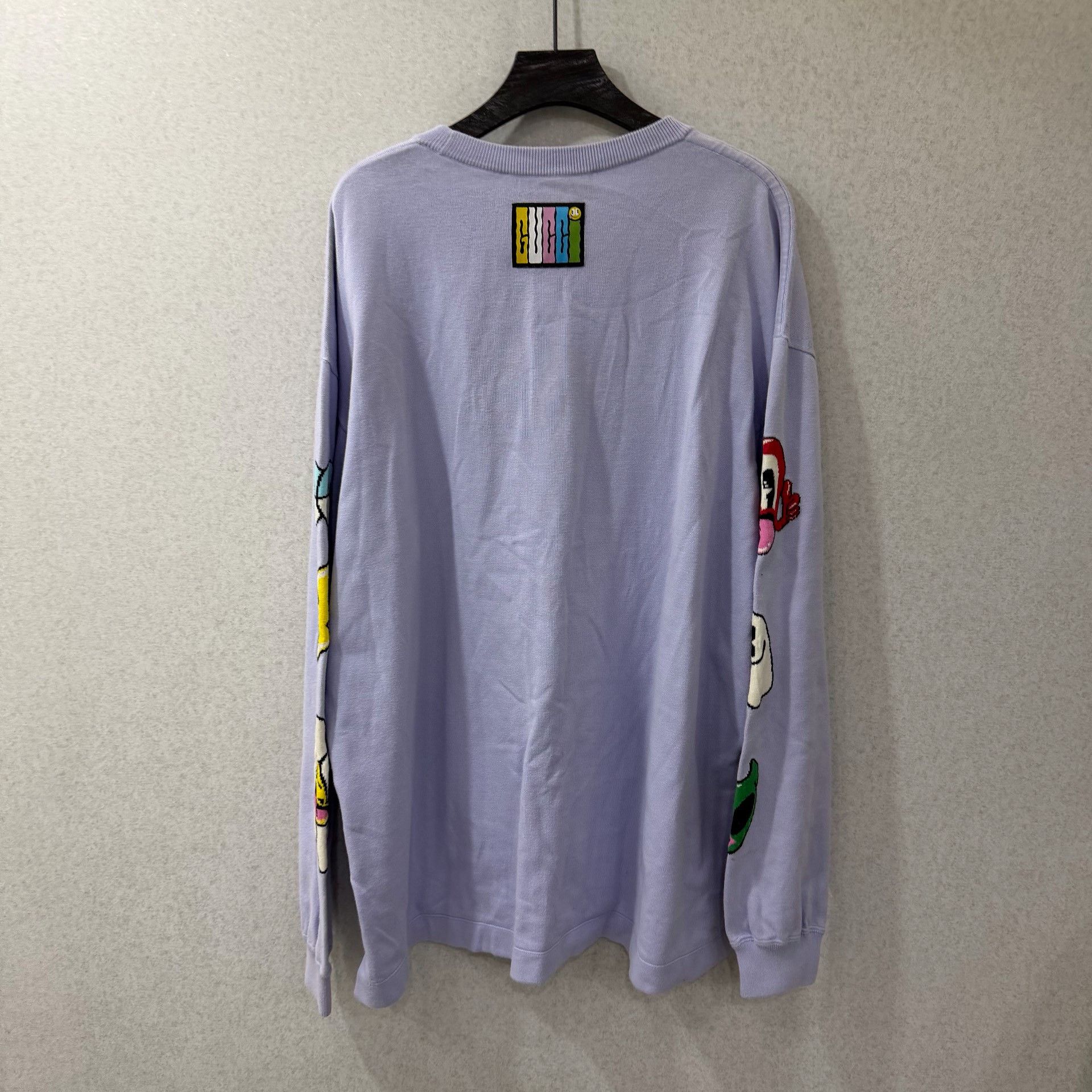 Gucci Gucci Retro Purple Hoodie l Men Size US L / EU 52-54 / 3 - 2 Thumbnail