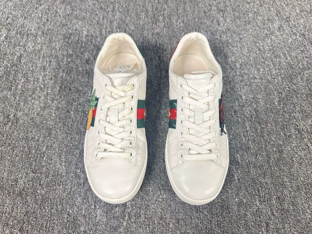Gucci Gucci Embroidered Lowtop Sneakers us_4 Women Size US 4 / IT 34 - 4 Thumbnail
