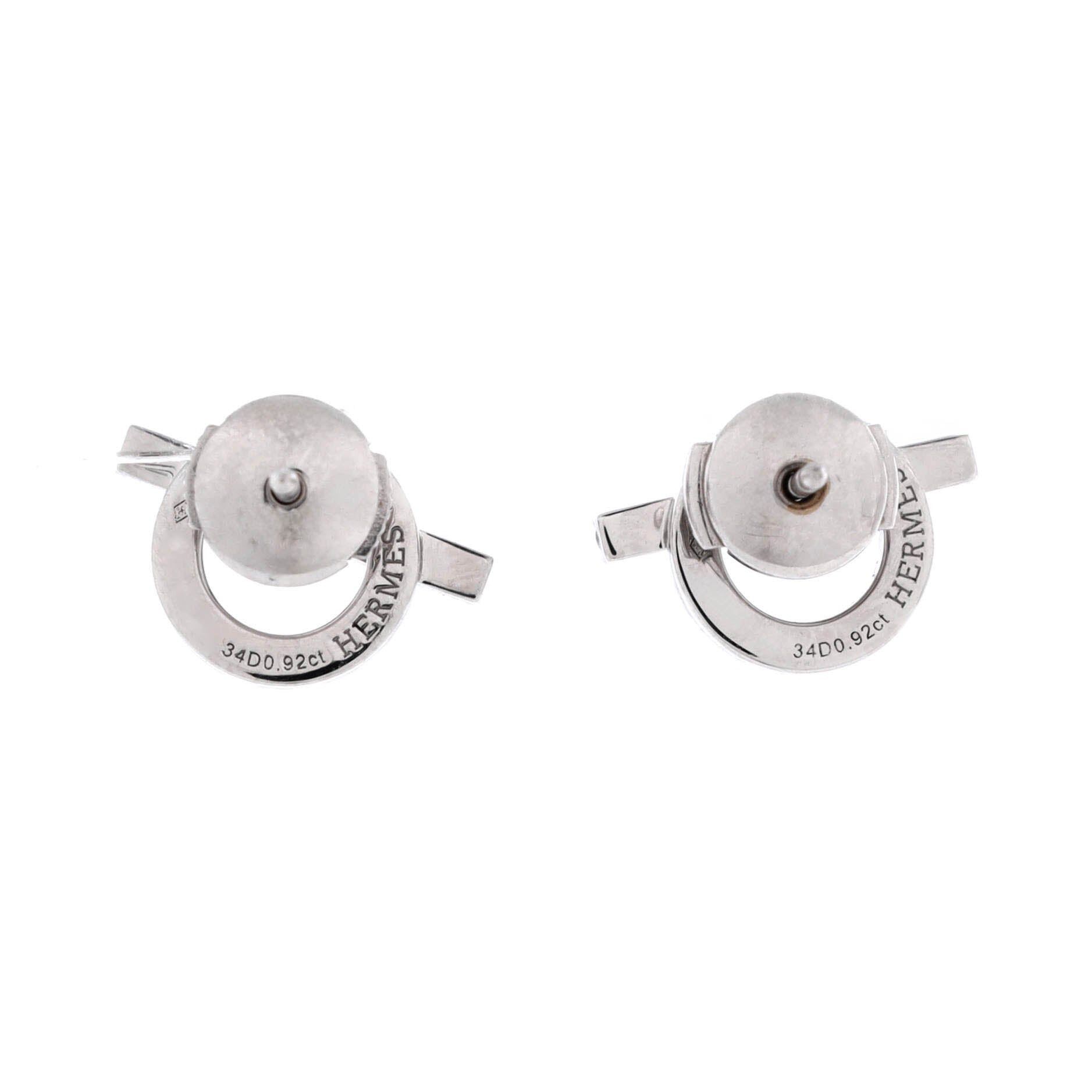 Hermes Finesse Stud Earrings Size ONE SIZE - 2 Thumbnail