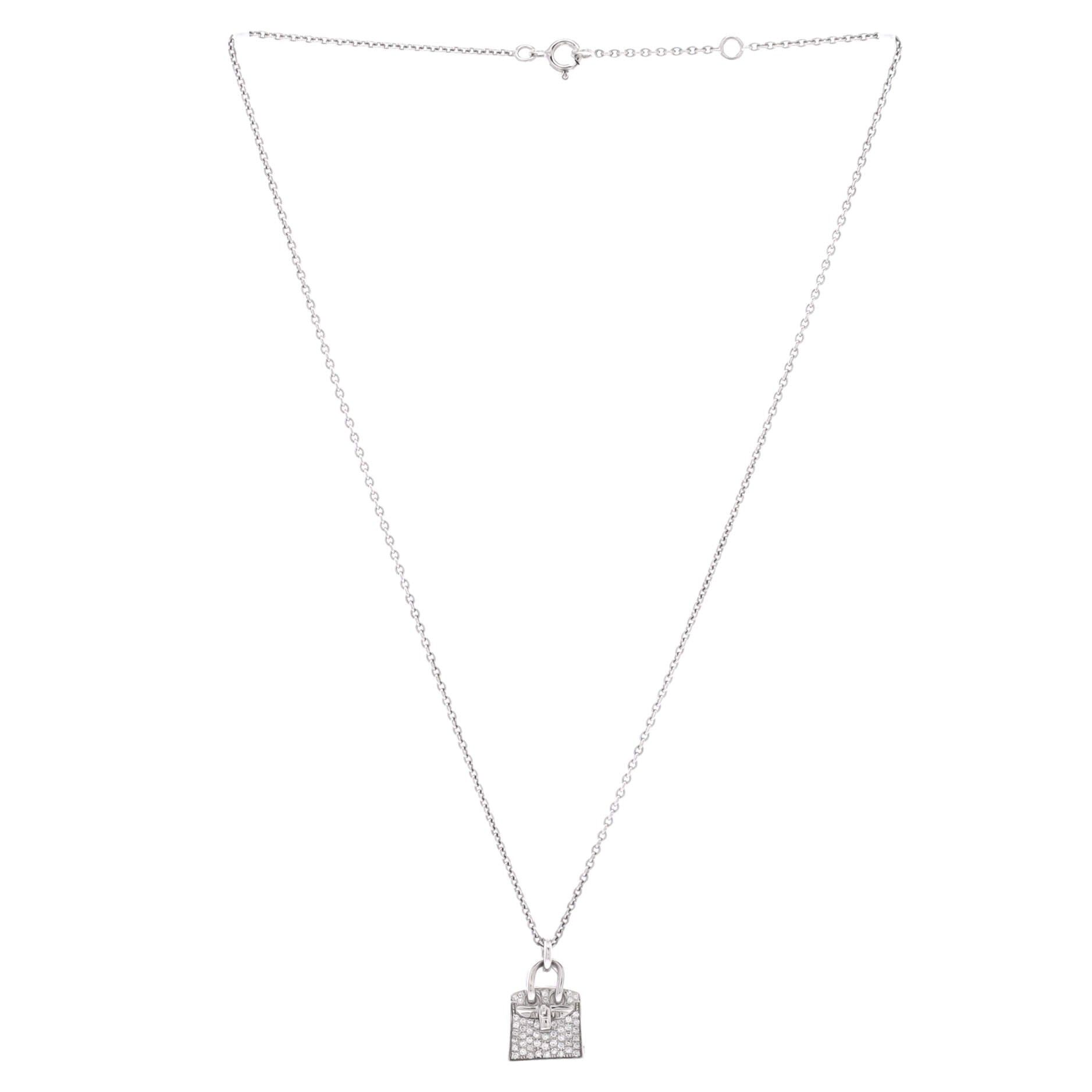 Hermes Birkin Amulette Pendant Necklace Size ONE SIZE - 3 Thumbnail