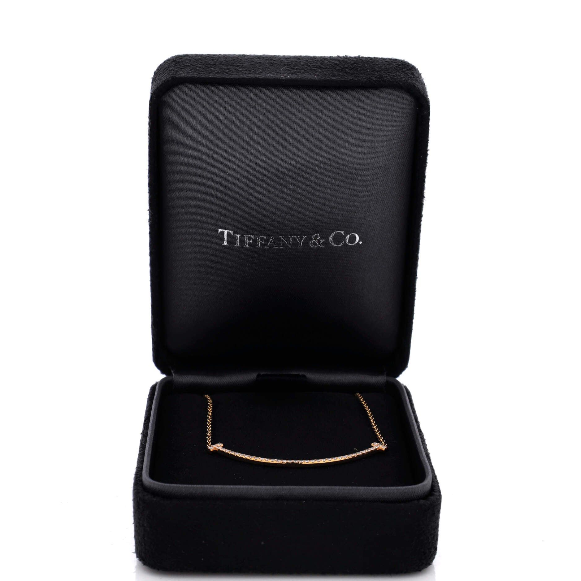Tiffany & Co. T Smile Pendant Necklace Size ONE SIZE - 2 Thumbnail