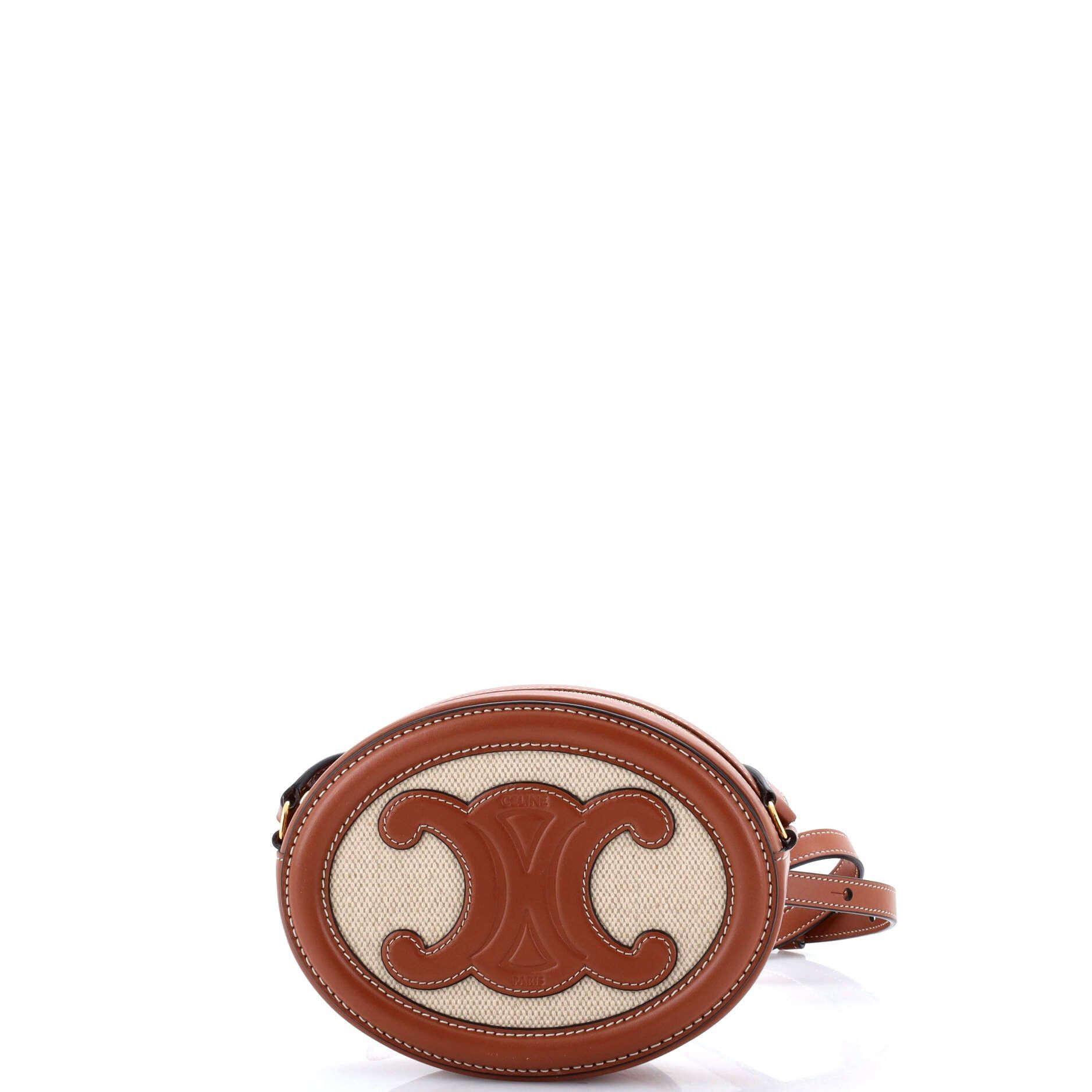 Celine Triomphe Oval Crossbody Bag Size ONE SIZE - 3 Thumbnail