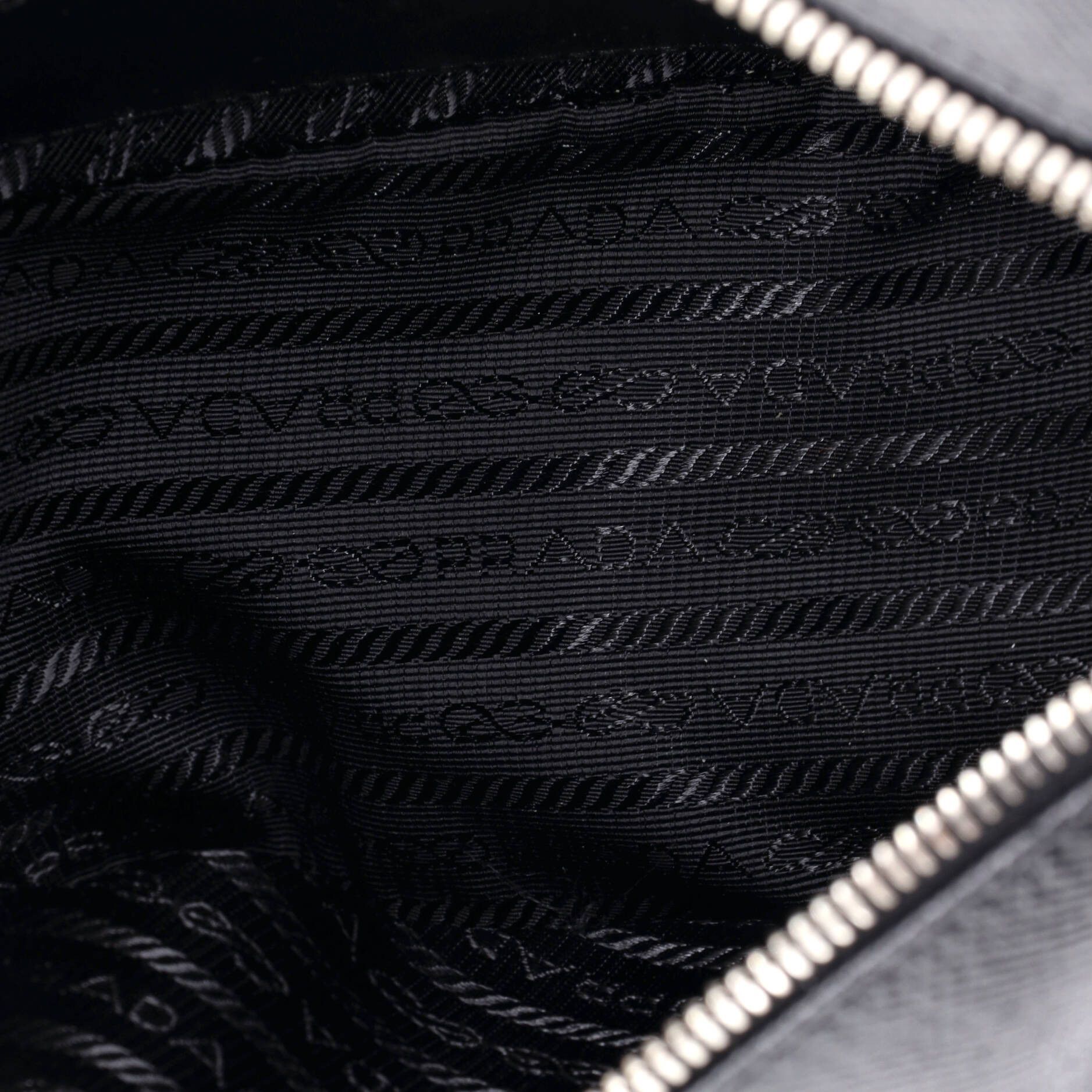 Prada Triangle Logo Zip Crossbody Bag Size ONE SIZE - 5 Thumbnail