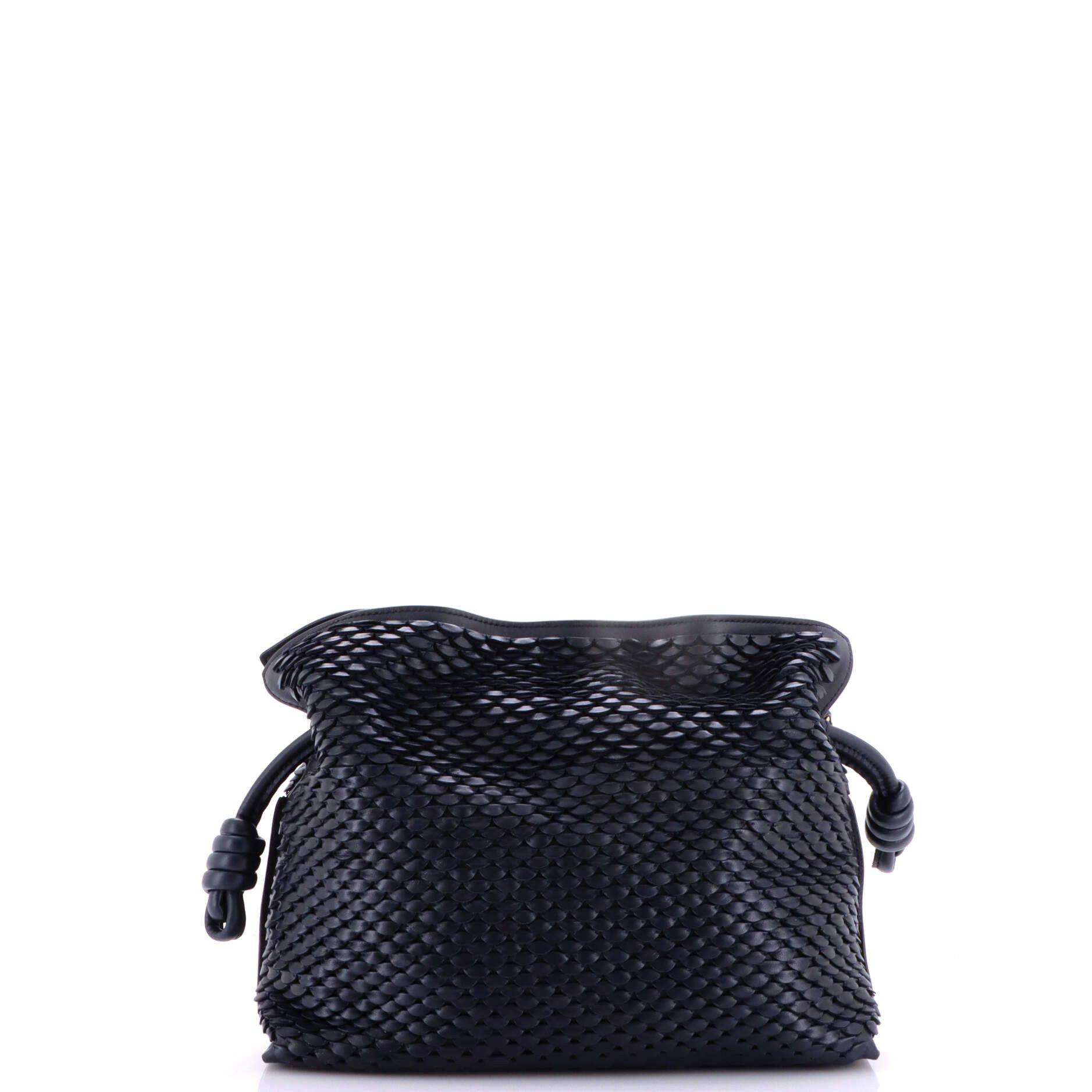 Loewe Flamenco Scales Knot Clutch Size ONE SIZE - 3 Thumbnail