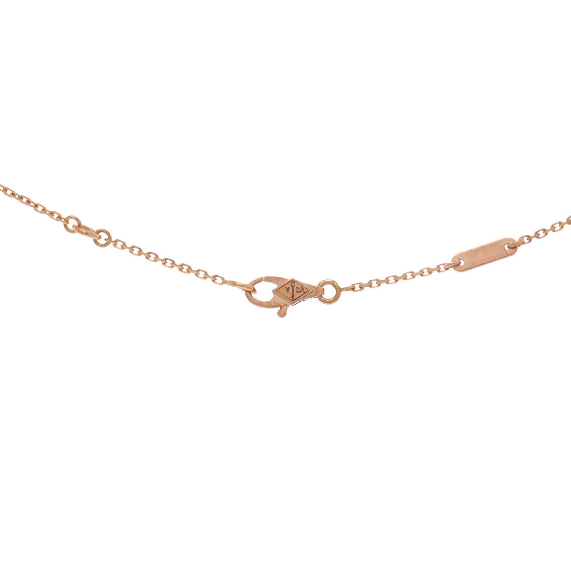 Van Cleef & Arpels Sweet Alhambra Heart Pendant Necklace Size ONE SIZE - 3 Thumbnail
