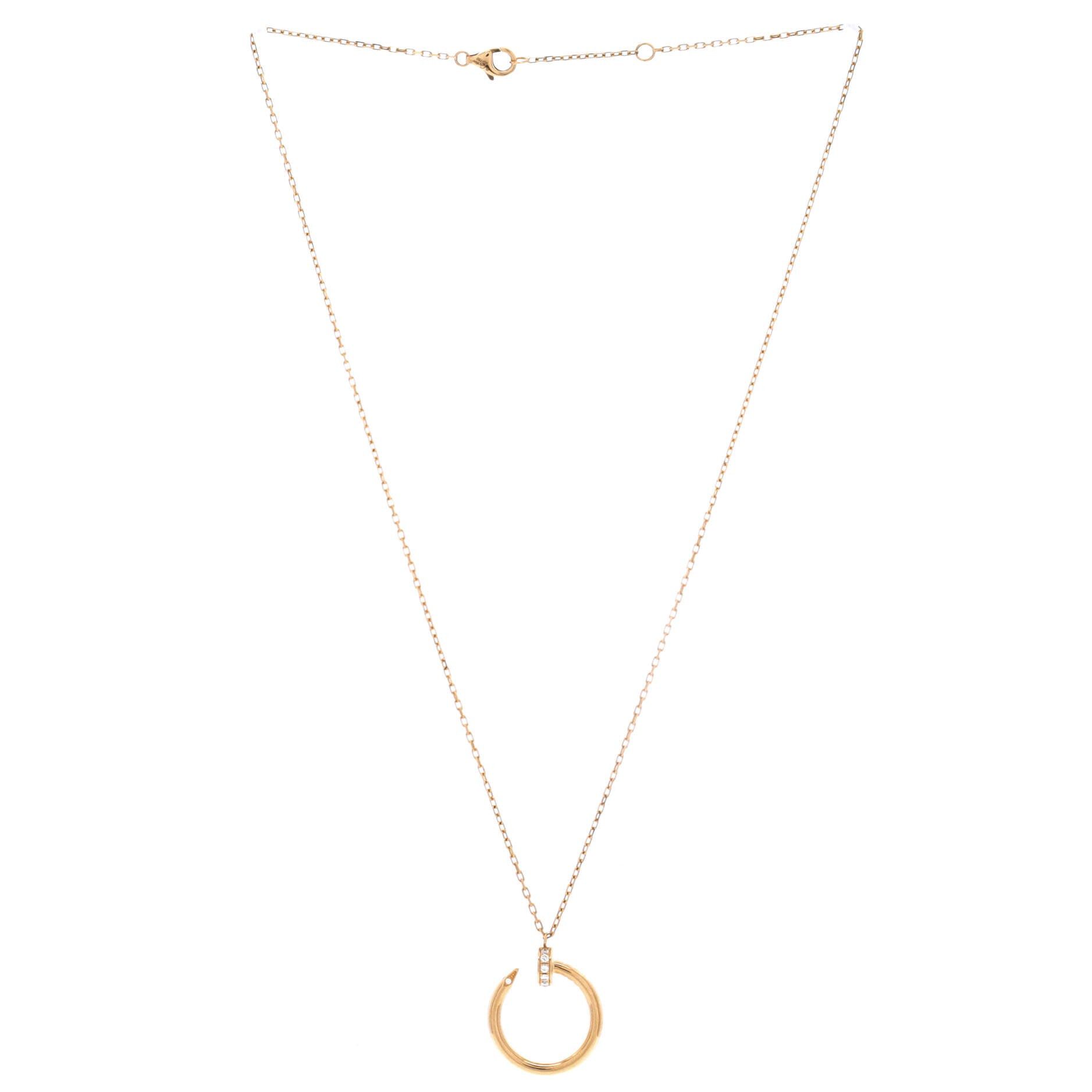 Cartier Juste un Clou Pendant Necklace Size ONE SIZE - 2 Thumbnail