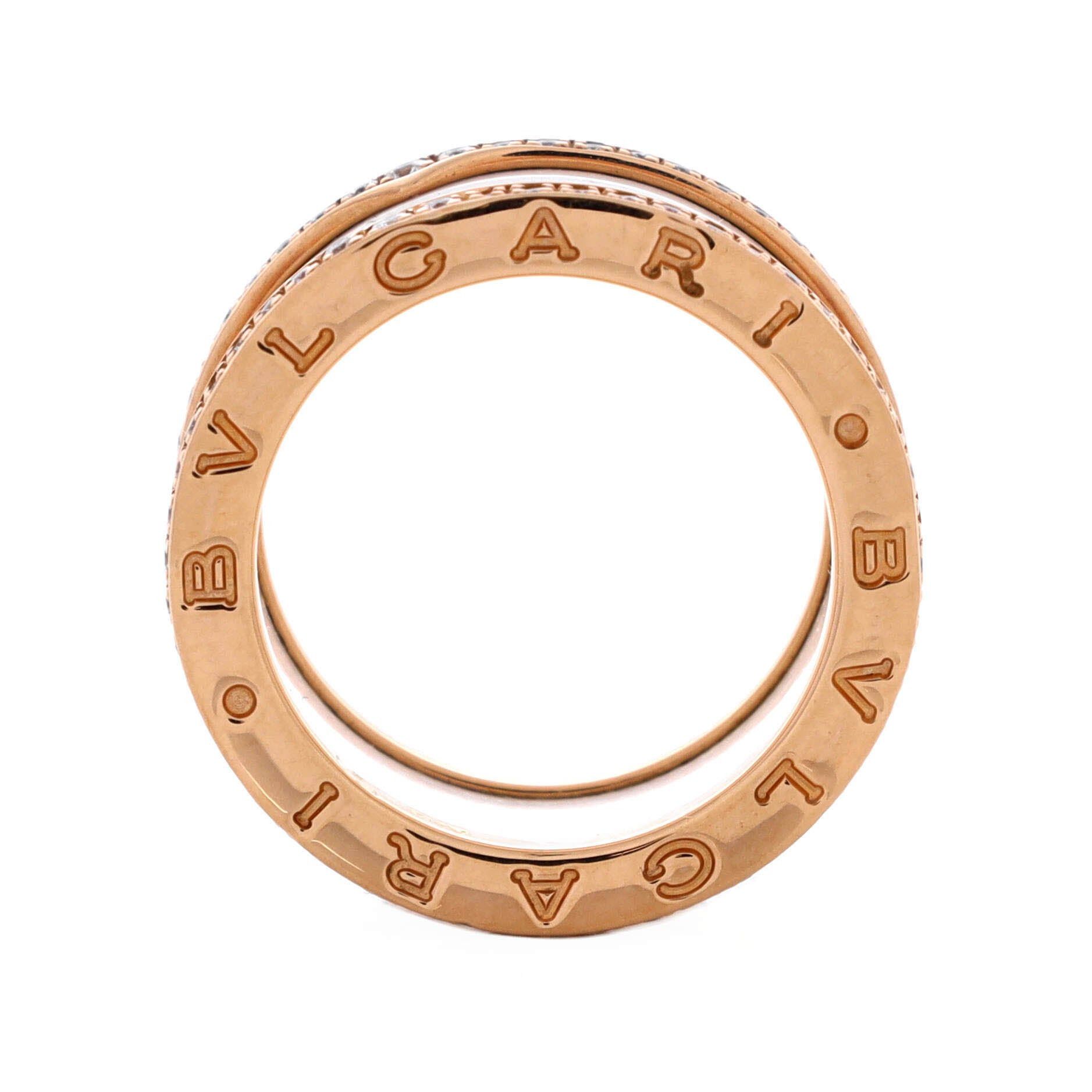 Bvlgari B.Zero1 Three Band Ring Size ONE SIZE - 3 Thumbnail