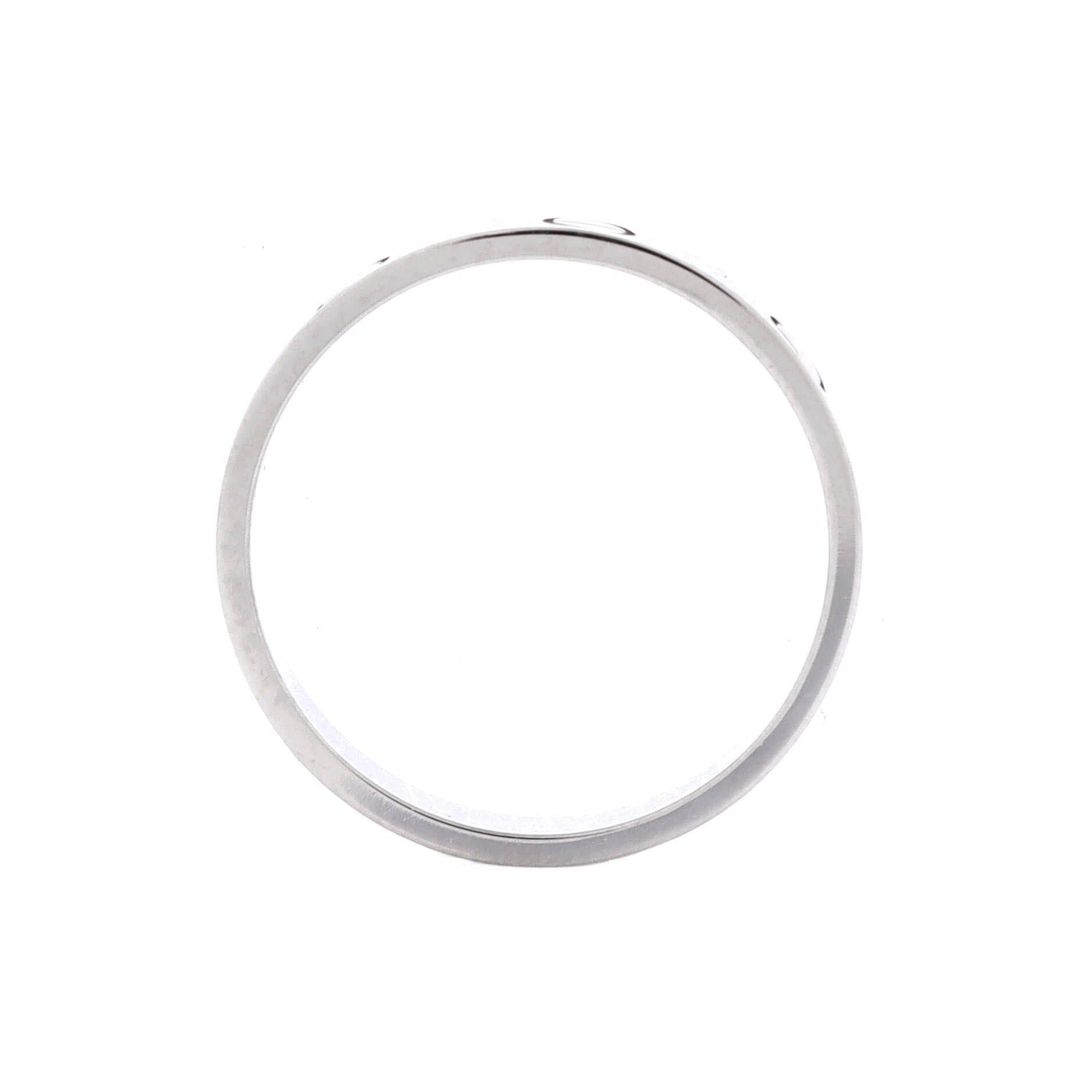 Cartier Love Wedding Band Ring Size ONE SIZE - 2 Thumbnail