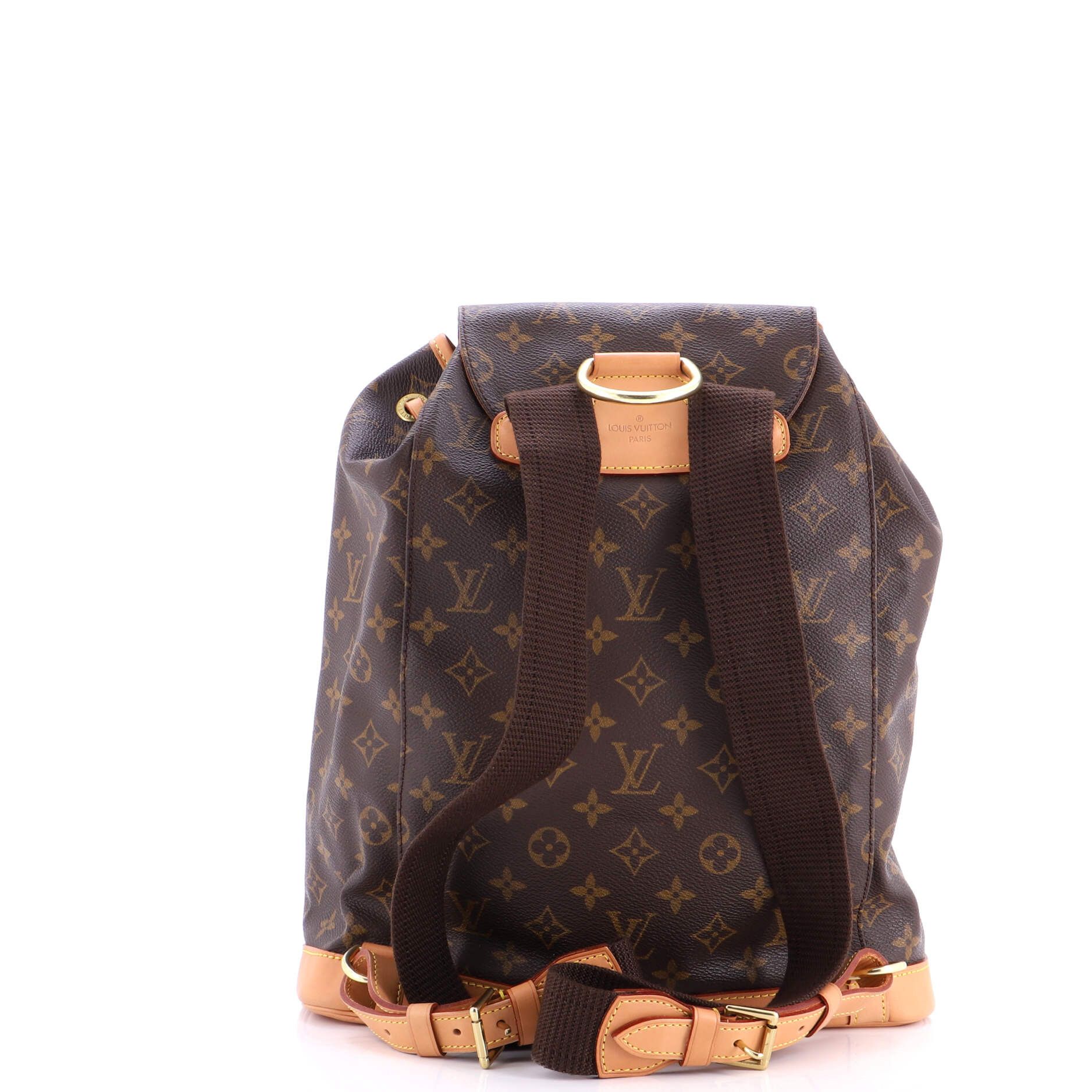 Louis Vuitton Vintage Montsouris Backpack Size ONE SIZE - 3 Thumbnail