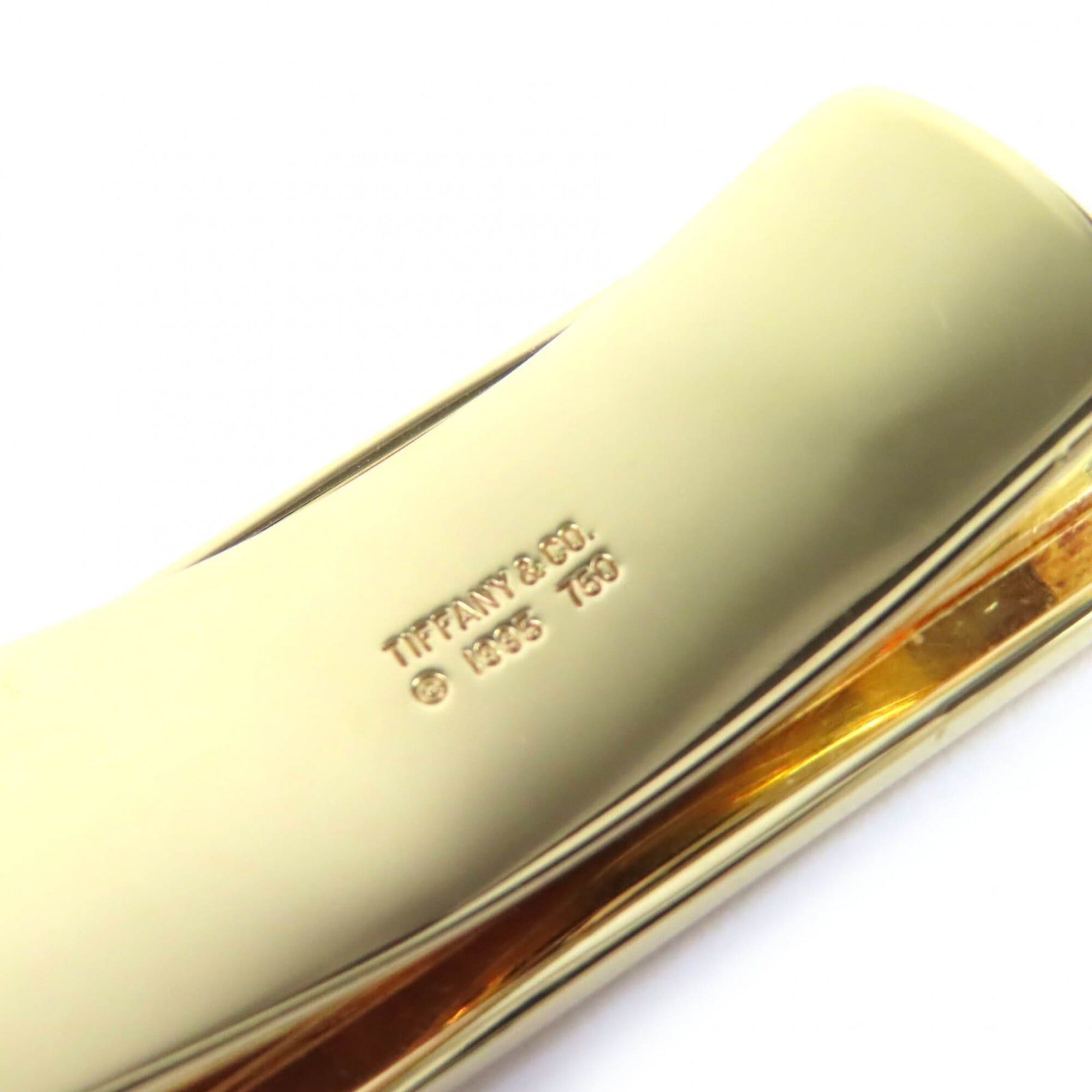 Tiffany & Co. TIFFANY&Co. Tiffany Vintage Double Line Money Clip 750 Bill Clip, Solid Gold K18 (YG), Weight 30.63g, Women's/Men's. Size ONE SIZE - 4 Thumbnail