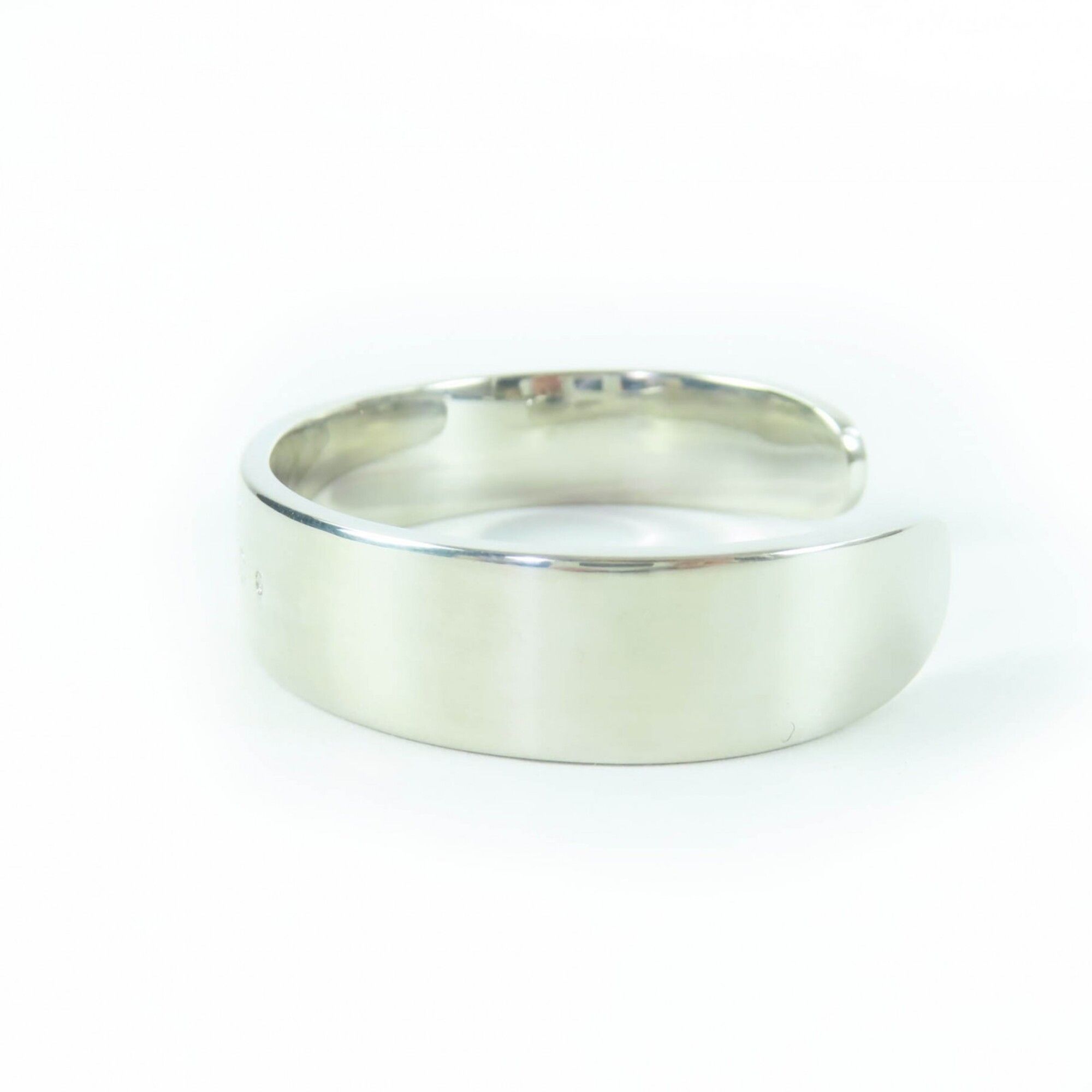 Tiffany & Co. TIFFANY&Co. Tiffany & Co. Return to Narrow Cuff AG925 Diamond Bangle Silver Weight 33.91g Women's Size ONE SIZE - 2 Thumbnail