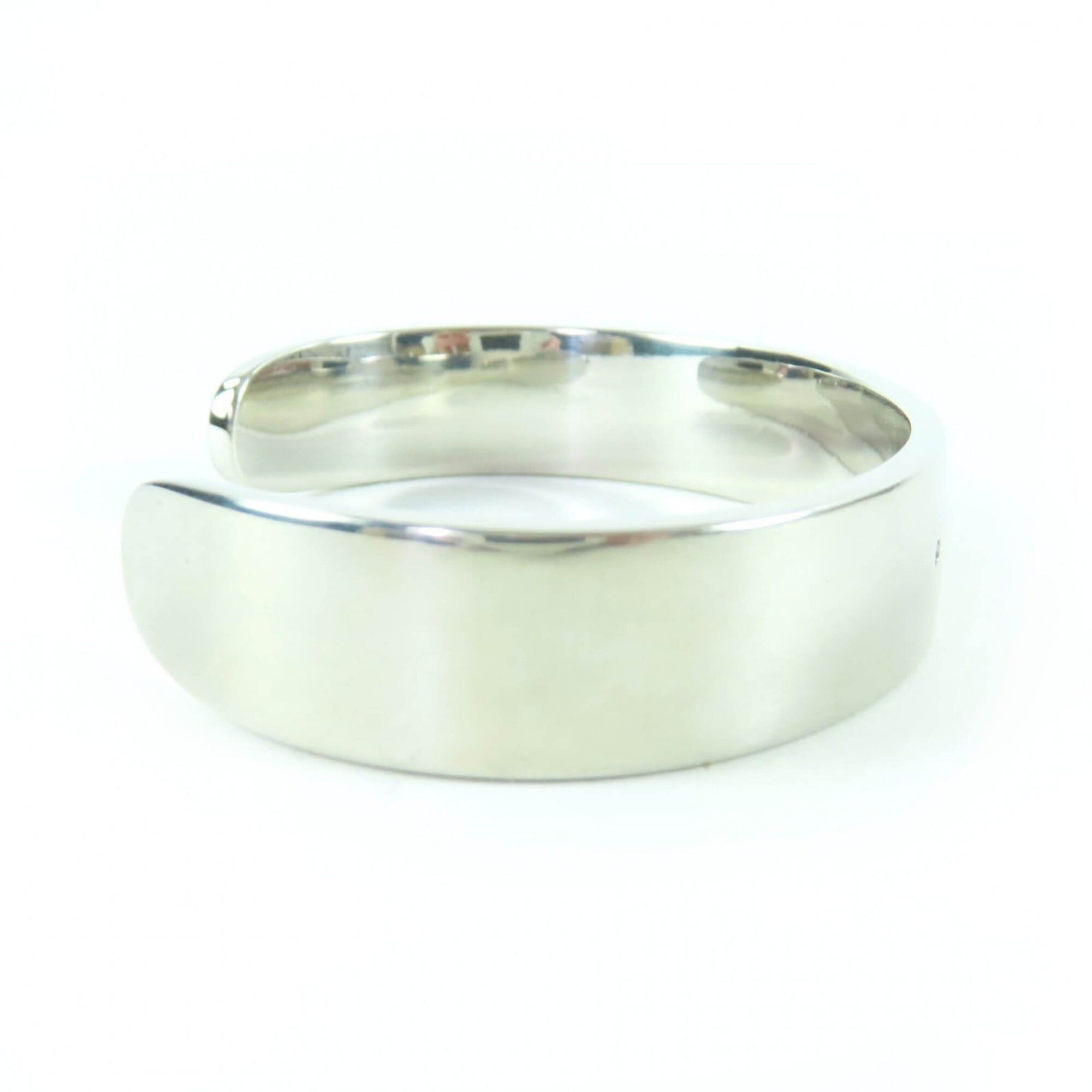 Tiffany & Co. TIFFANY&Co. Tiffany & Co. Return to Narrow Cuff AG925 Diamond Bangle Silver Weight 33.91g Women's Size ONE SIZE - 4 Thumbnail