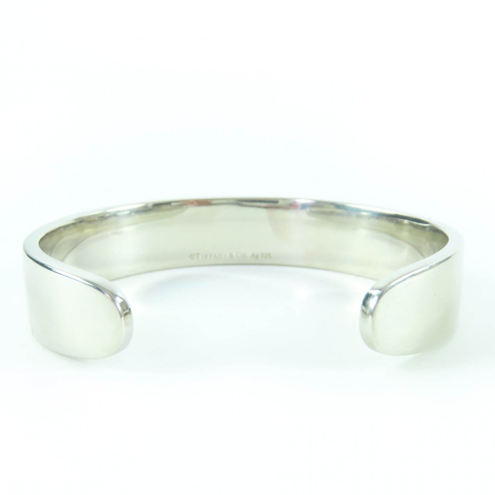 Tiffany & Co. TIFFANY&Co. Tiffany & Co. Return to Narrow Cuff AG925 Diamond Bangle Silver Weight 33.91g Women's Size ONE SIZE - 3 Thumbnail