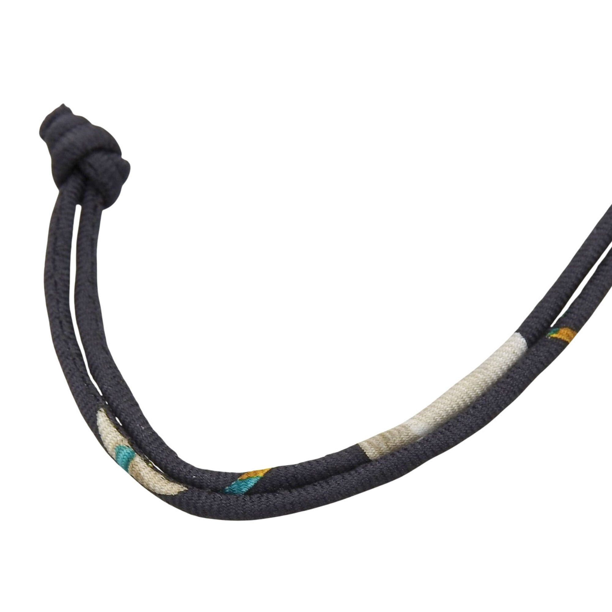 Hermes HERMES Petit H Teapot Leather Bag Charm, Light Blue & Black Bicolor, Women's Size ONE SIZE - 6 Thumbnail