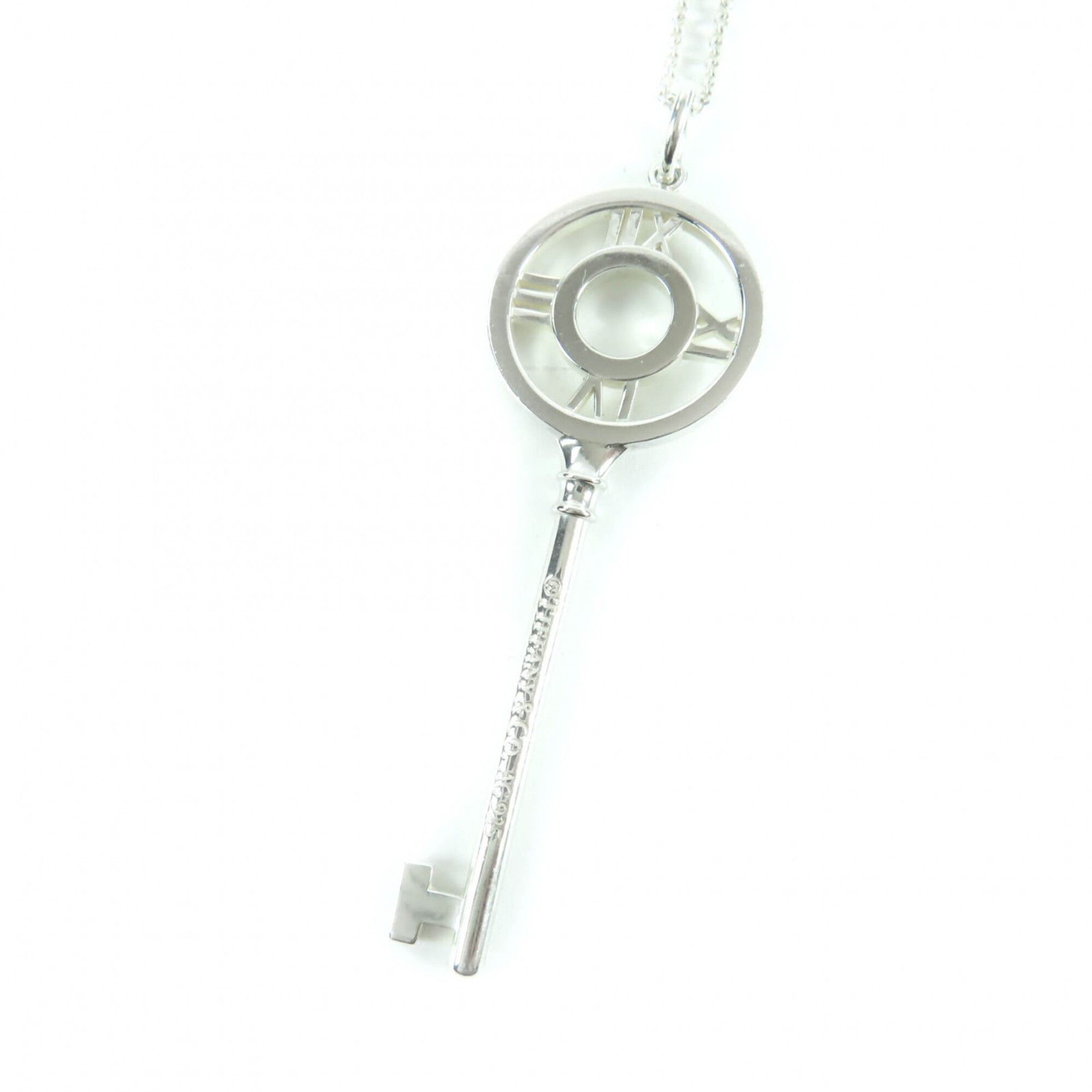 Tiffany & Co. TIFFANY&Co. Tiffany & Co. AG925 Atlas Key Necklace Pendant, Silver, Weight 6.9g, Women's Size ONE SIZE - 2 Thumbnail