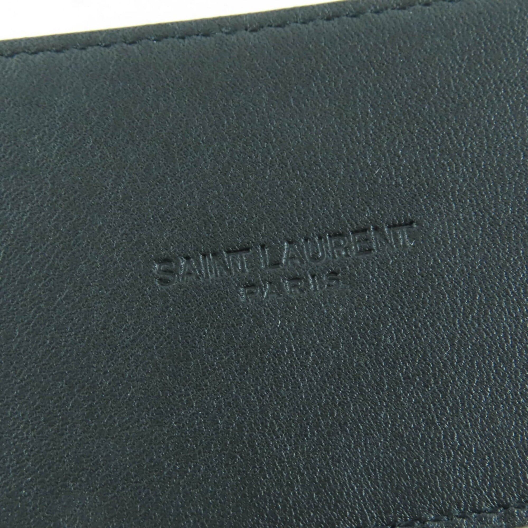 Saint Laurent Paris SAINT LAURENT GRZ619783 Logo-embossed crocodile-embossed leather belt, brown, size 65, with dust bag, made in Italy, women's. Size ONE SIZE - 9 Thumbnail