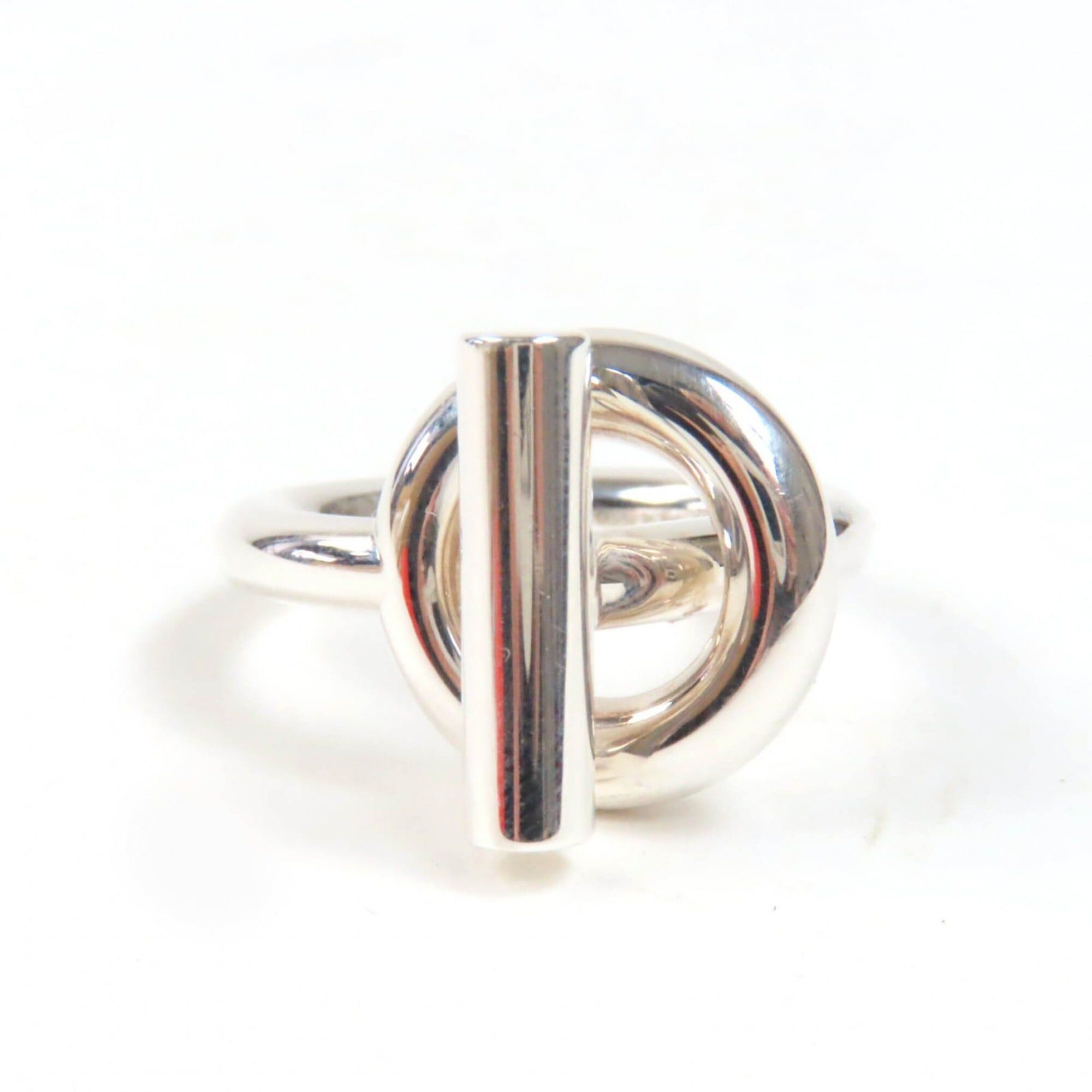 Hermes HERMES Echappé MM AG925 Ring (22BD167184), 2022 model, Silver, Size 51 (Japanese size equivalent), with box, Made in Italy, Weight: 9.9g, Women's. Size ONE SIZE - 3 Thumbnail