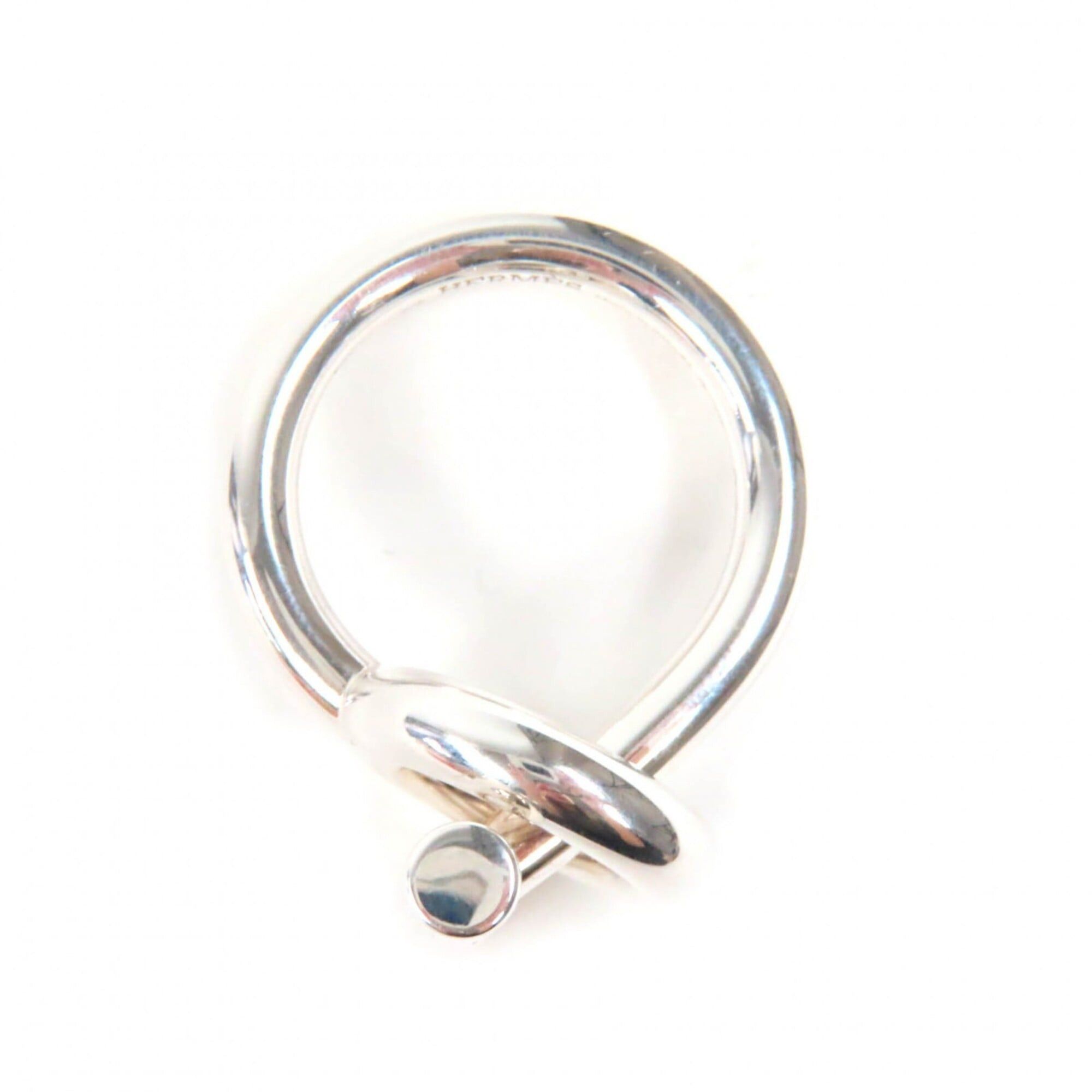 Hermes HERMES Echappé MM AG925 Ring (22BD167184), 2022 model, Silver, Size 51 (Japanese size equivalent), with box, Made in Italy, Weight: 9.9g, Women's. Size ONE SIZE - 7 Thumbnail