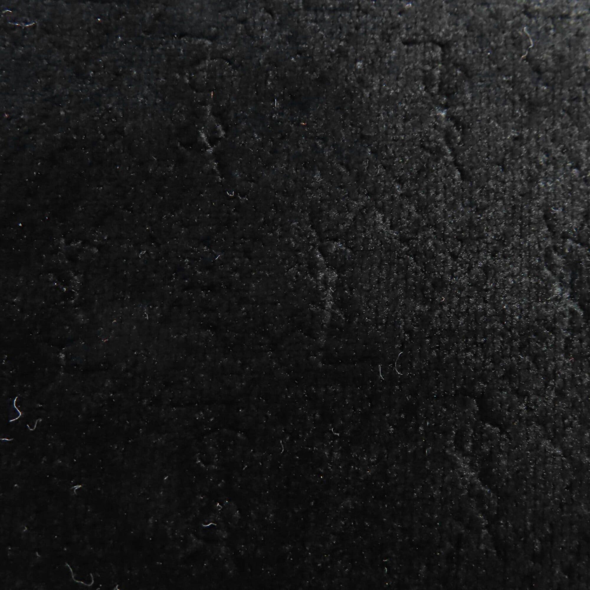 Saint Laurent Paris SAINT LAURENT MAL688253 YSL Monogram Velvet Shoulder Bag, Black with Silver Hardware, Made in Italy, Women's. Size ONE SIZE - 10 Thumbnail