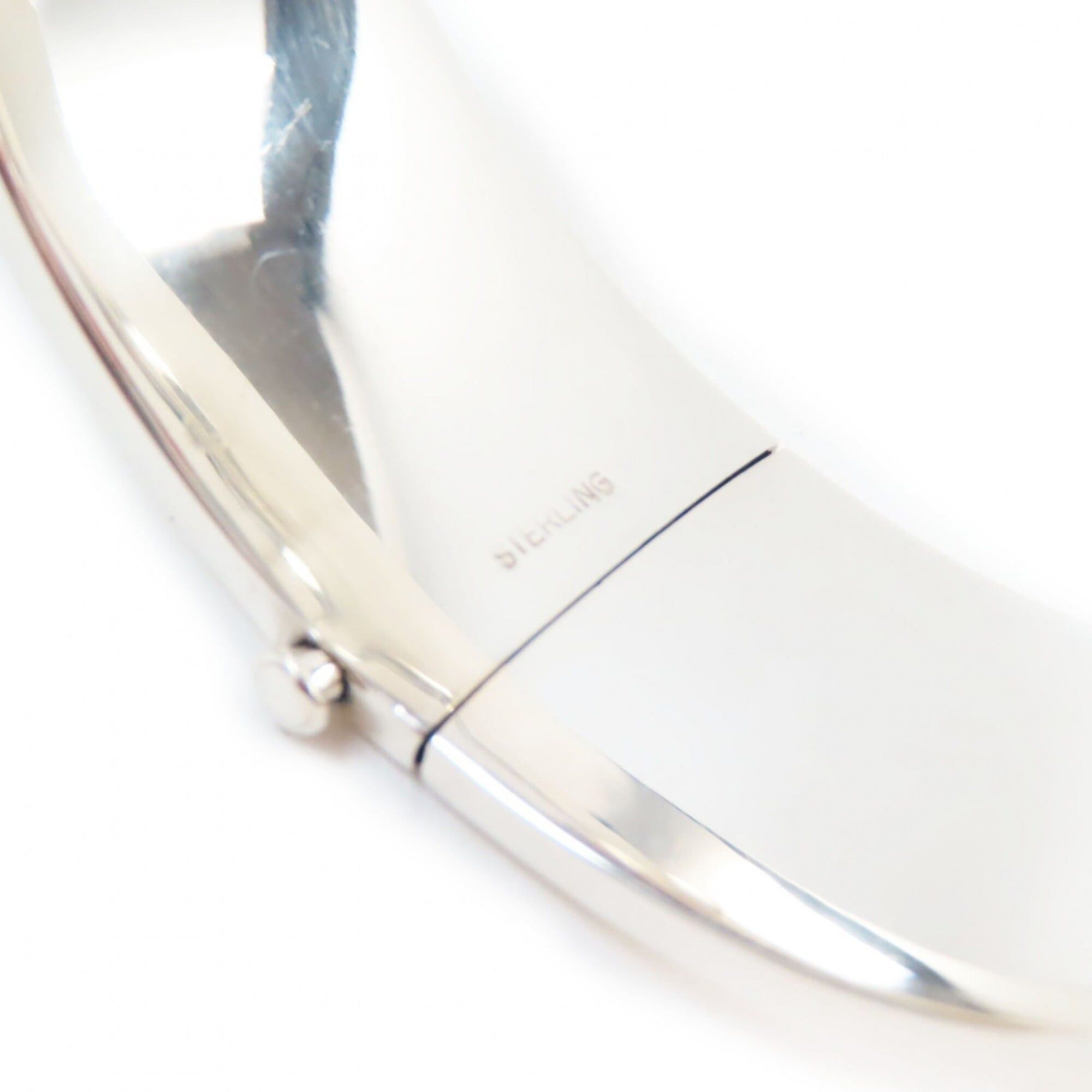 Tiffany & Co. Tiffany & Co. 1940s Vintage (During World War II) 3-Star Bangle - Ruby, Diamond, Sapphire, Star Engraved Bracelet Silver Gold Total Weight 36.5g Men's Size ONE SIZE - 9 Thumbnail
