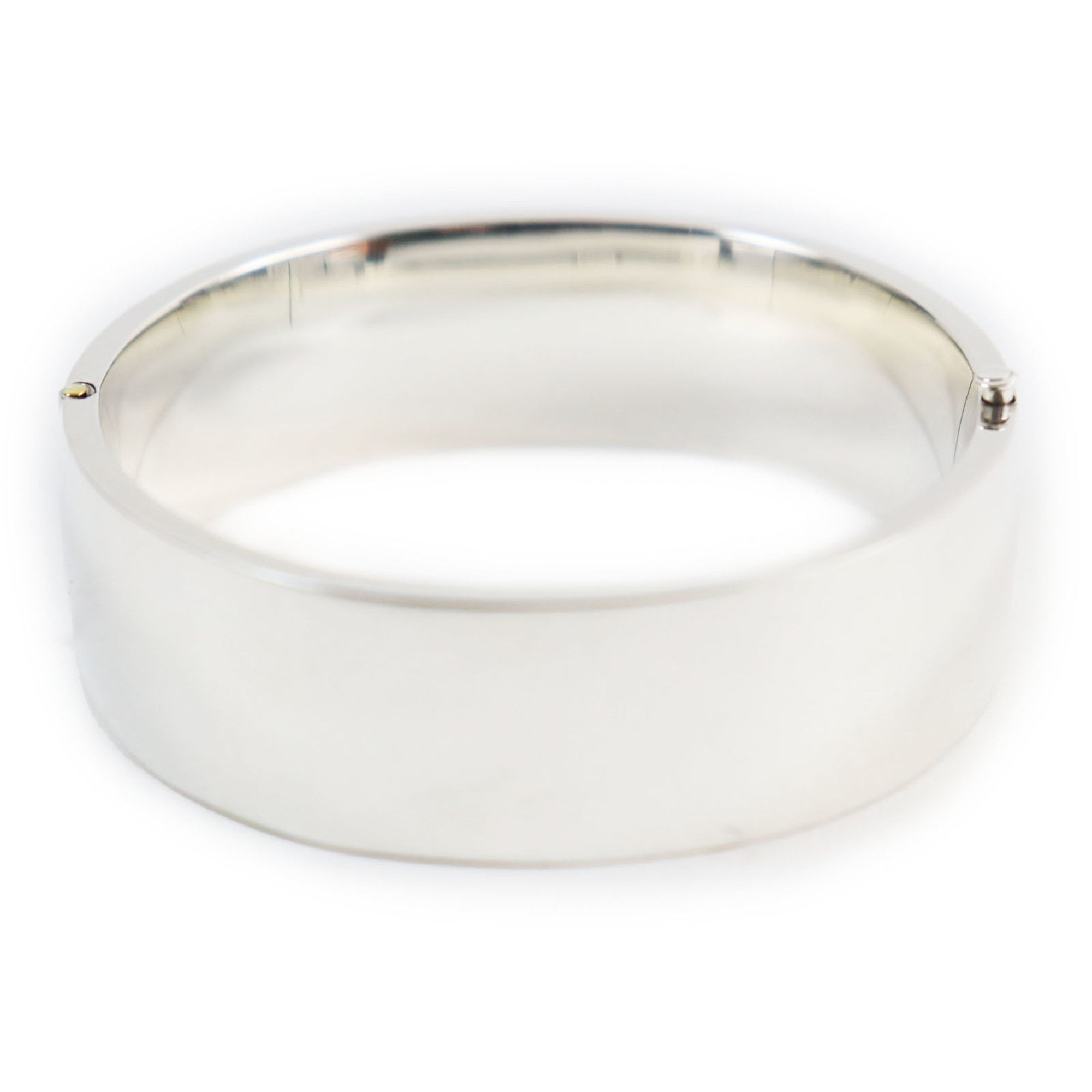 Tiffany & Co. Tiffany & Co. 1940s Vintage (During World War II) 3-Star Bangle - Ruby, Diamond, Sapphire, Star Engraved Bracelet Silver Gold Total Weight 36.5g Men's Size ONE SIZE - 3 Thumbnail