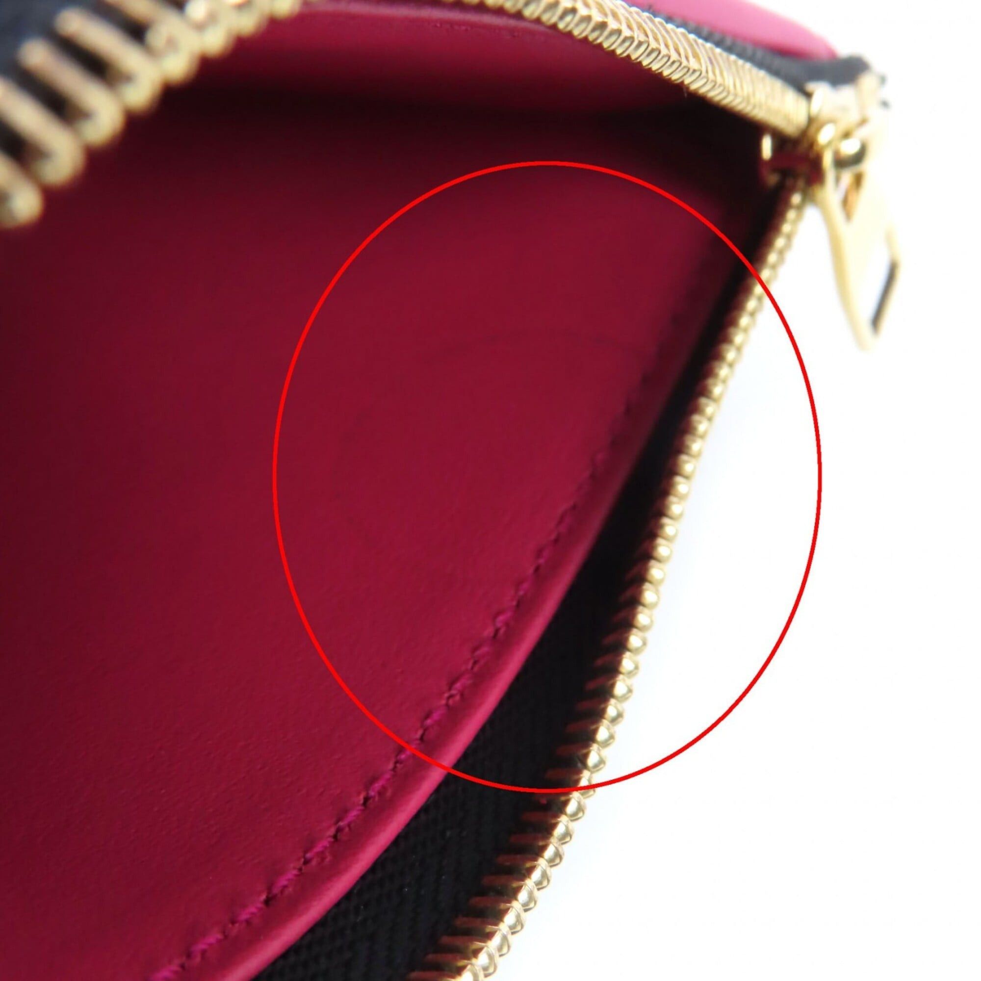 Louis Vuitton LOUIS VUITTON M62157 Portefeuille Capucines Compact Taurillon Leather Noir Hot Pink Bi-fold Wallet Gold Hardware Comes with Box and Dust Bag Made in France Women's Size ONE SIZE - 14 Thumbnail
