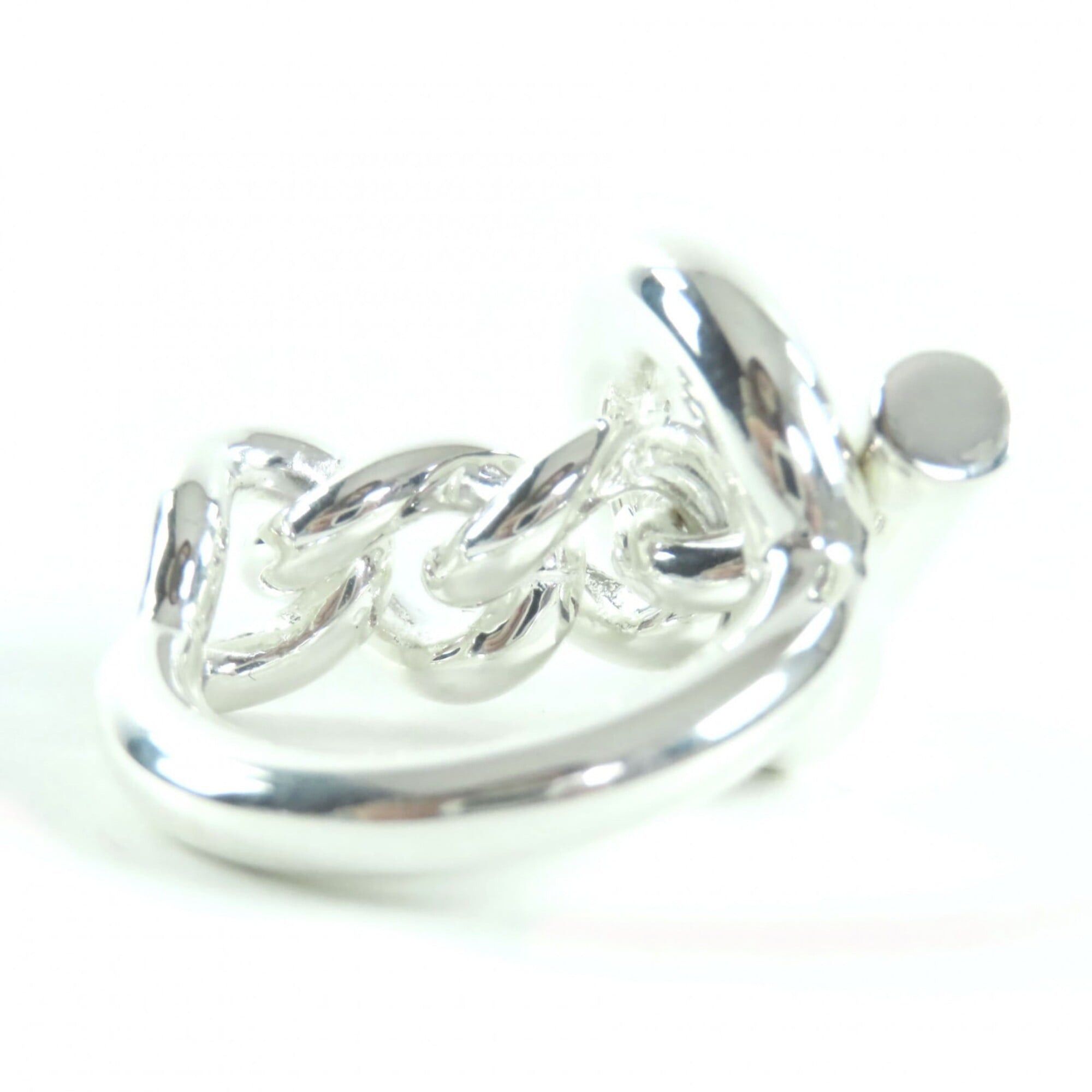 Hermes HERMES Croisette Ring, AG925, 2023 model, Silver, Size 49 (equivalent to Japanese size), Made in Italy, Weight: 15.7g Size ONE SIZE - 5 Thumbnail