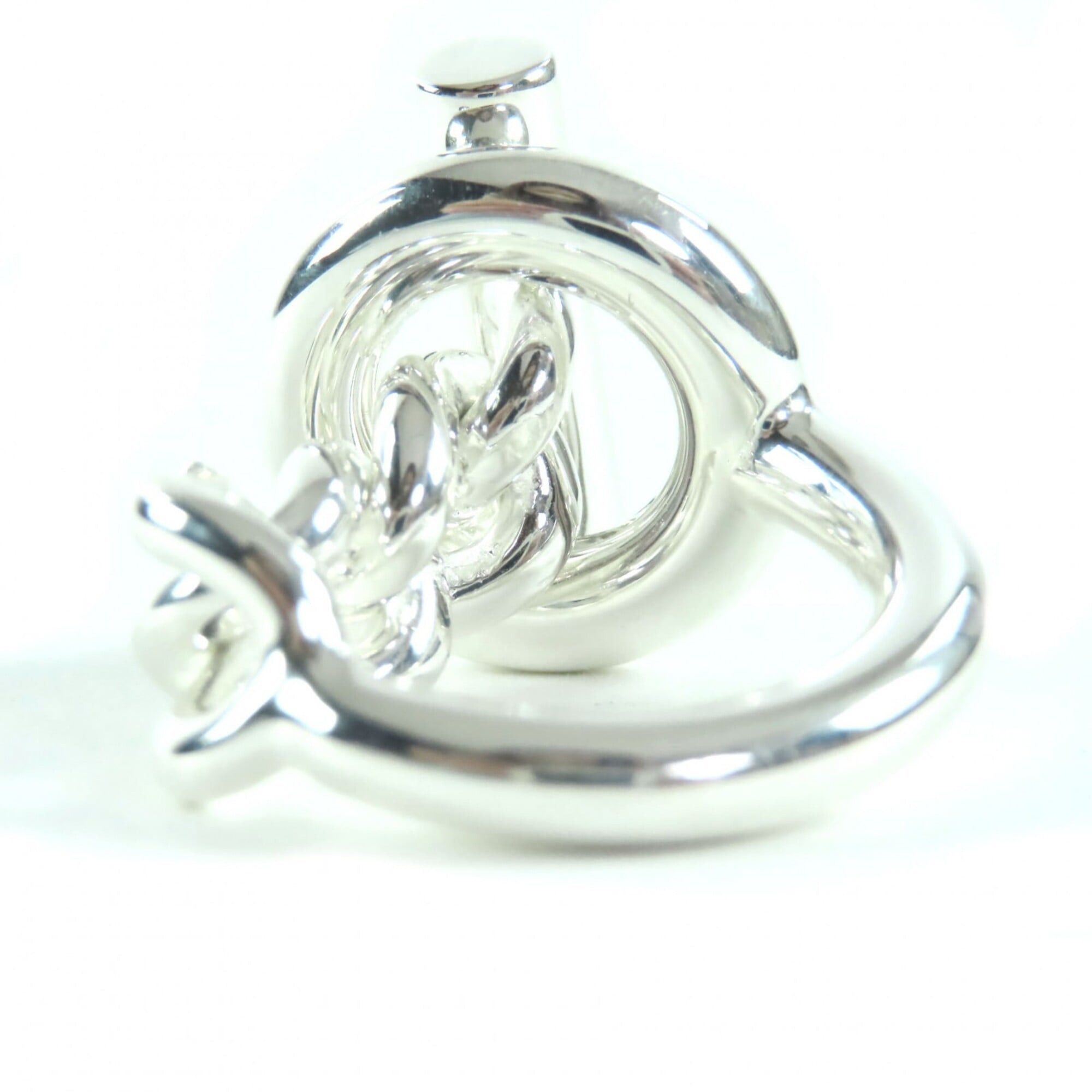 Hermes HERMES Croisette Ring, AG925, 2023 model, Silver, Size 49 (equivalent to Japanese size), Made in Italy, Weight: 15.7g Size ONE SIZE - 4 Thumbnail