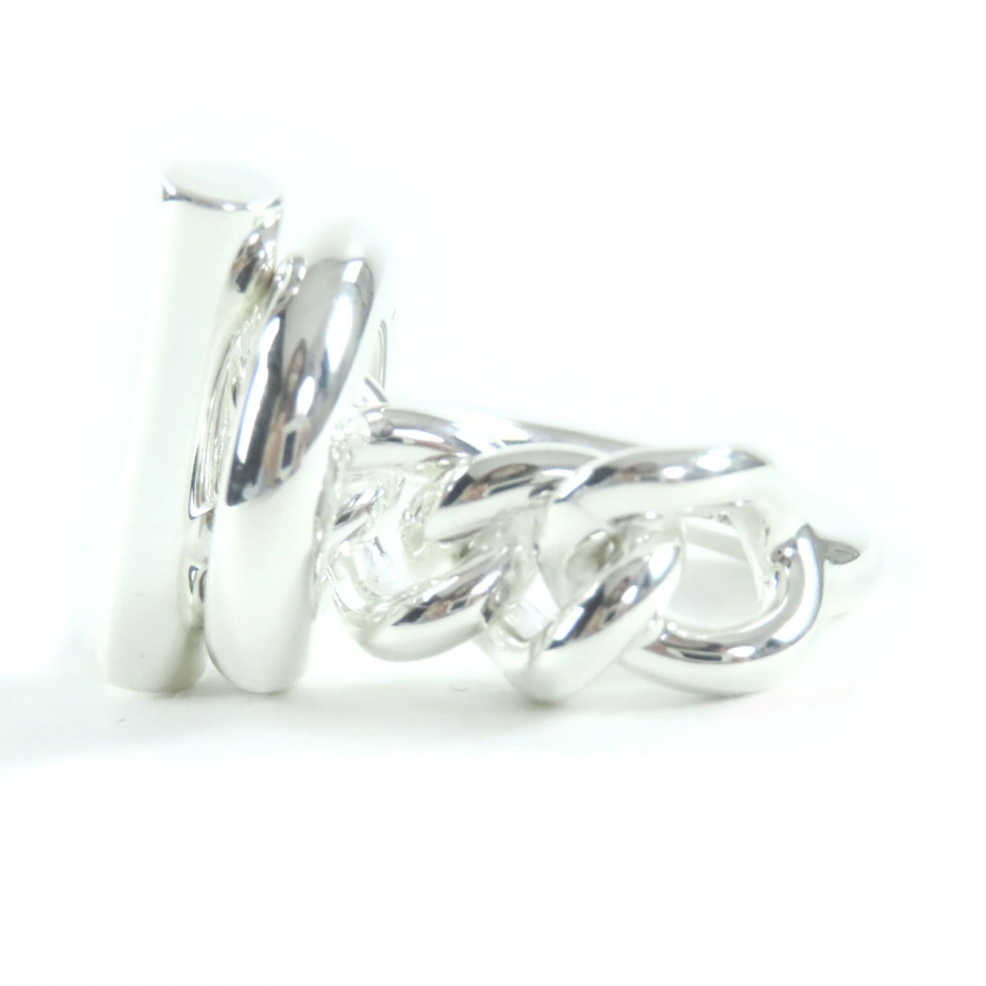 Hermes HERMES Croisette Ring, AG925, 2023 model, Silver, Size 49 (equivalent to Japanese size), Made in Italy, Weight: 15.7g Size ONE SIZE - 3 Thumbnail