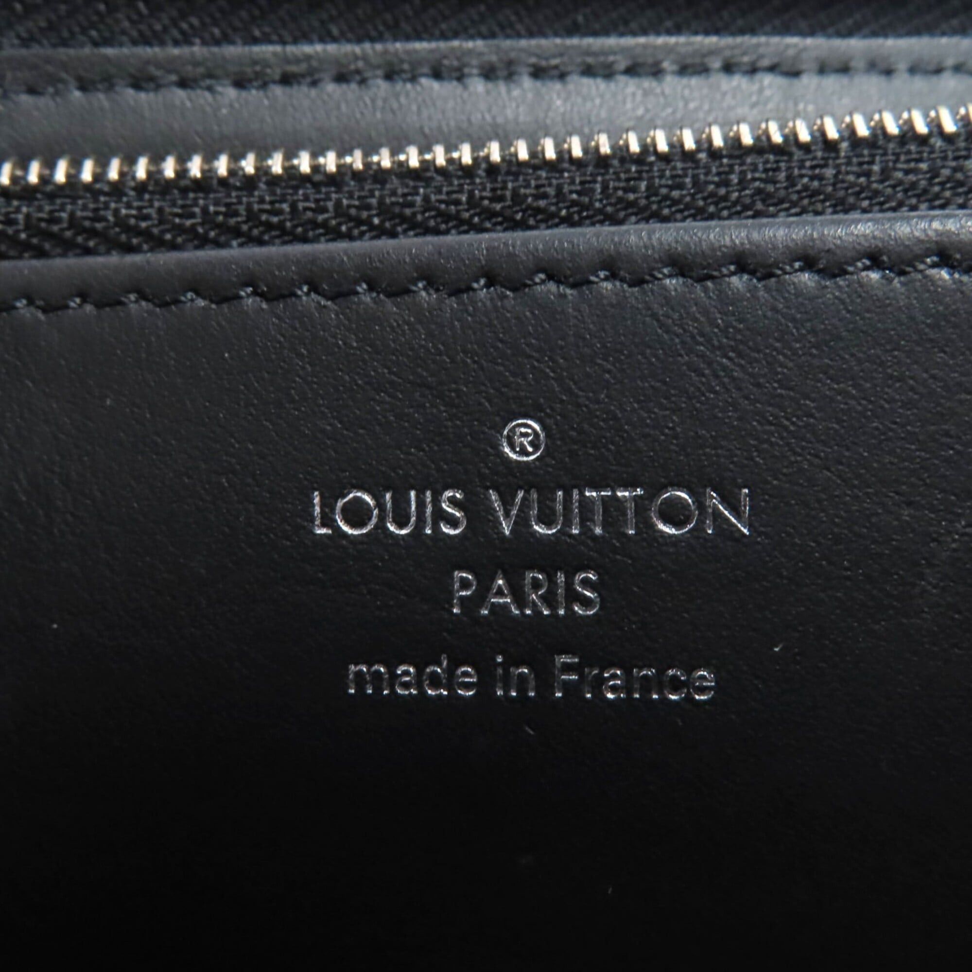 Louis Vuitton LOUIS VUITTON M61867 Zippy Wallet Mahina Noir Monogram Leather Round Zip Long with Box and Dust Bag, Made in France, Women's Size ONE SIZE - 10 Thumbnail