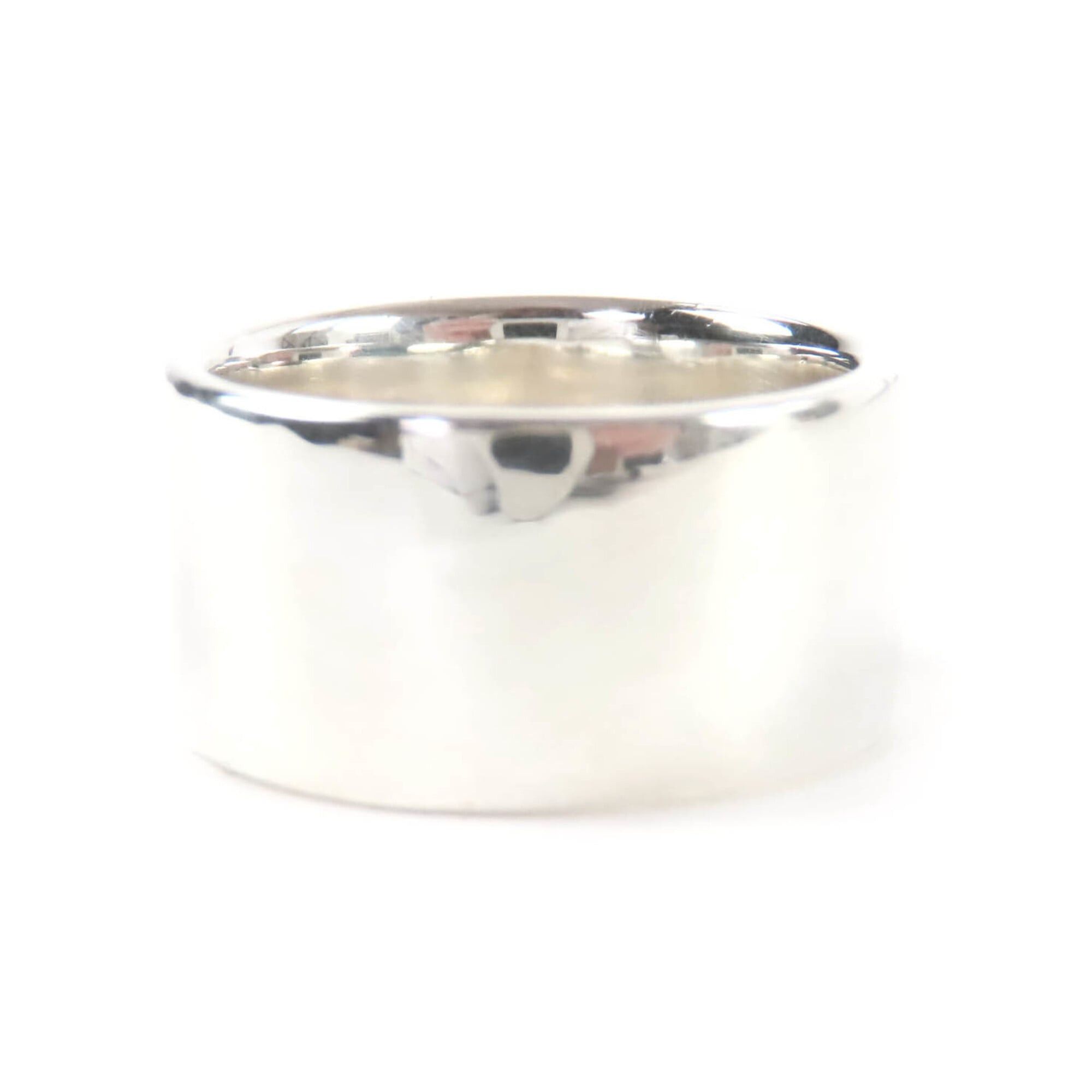 Tiffany & Co. TIFFANY&Co. Tiffany & Co. AG925 Logo Design Return to Wide Ring, Silver, Equivalent JP Price, Weight 7.67g, Women's Size ONE SIZE - 3 Thumbnail