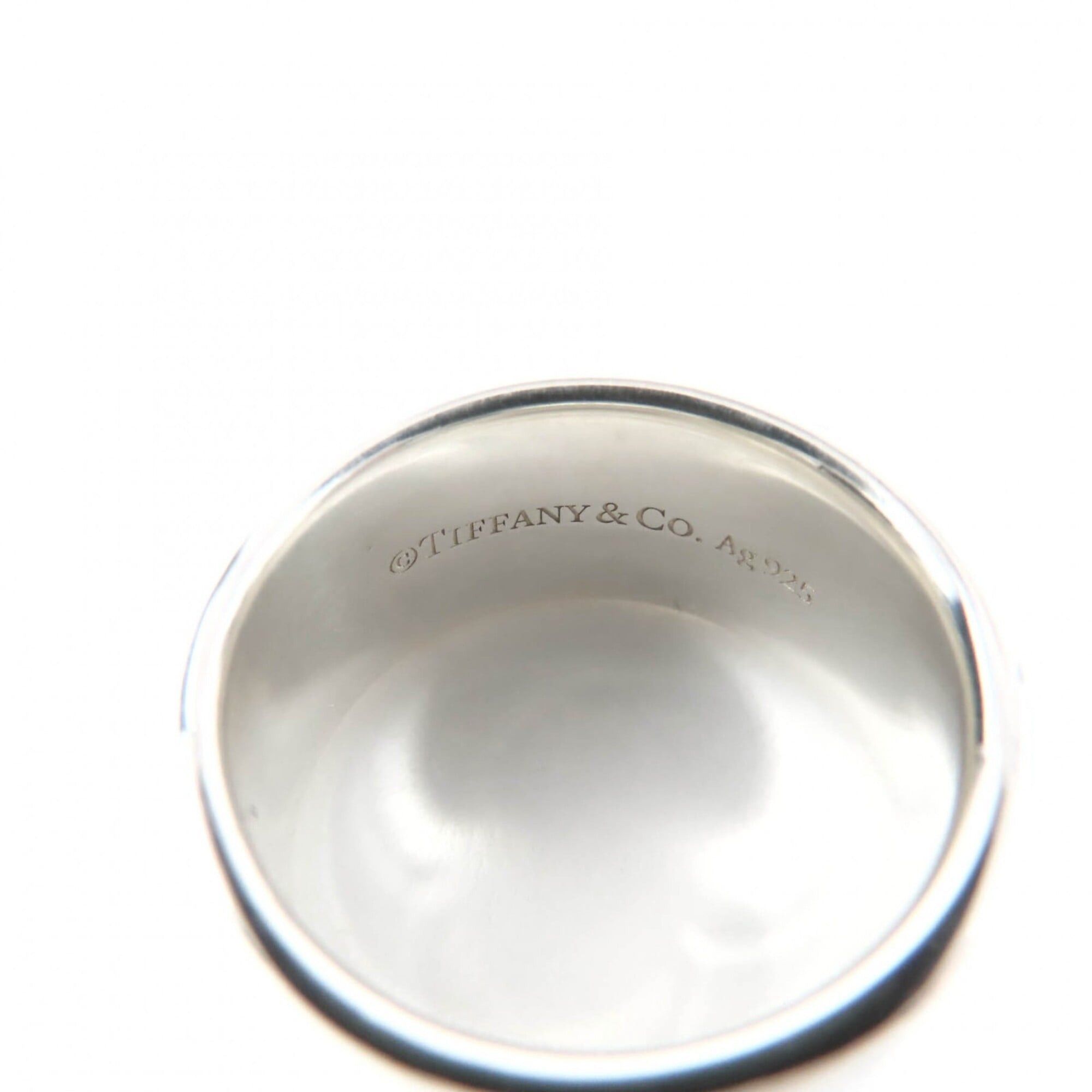 Tiffany & Co. TIFFANY&Co. Tiffany & Co. AG925 Logo Design Return to Wide Ring, Silver, Equivalent JP Price, Weight 7.67g, Women's Size ONE SIZE - 5 Thumbnail