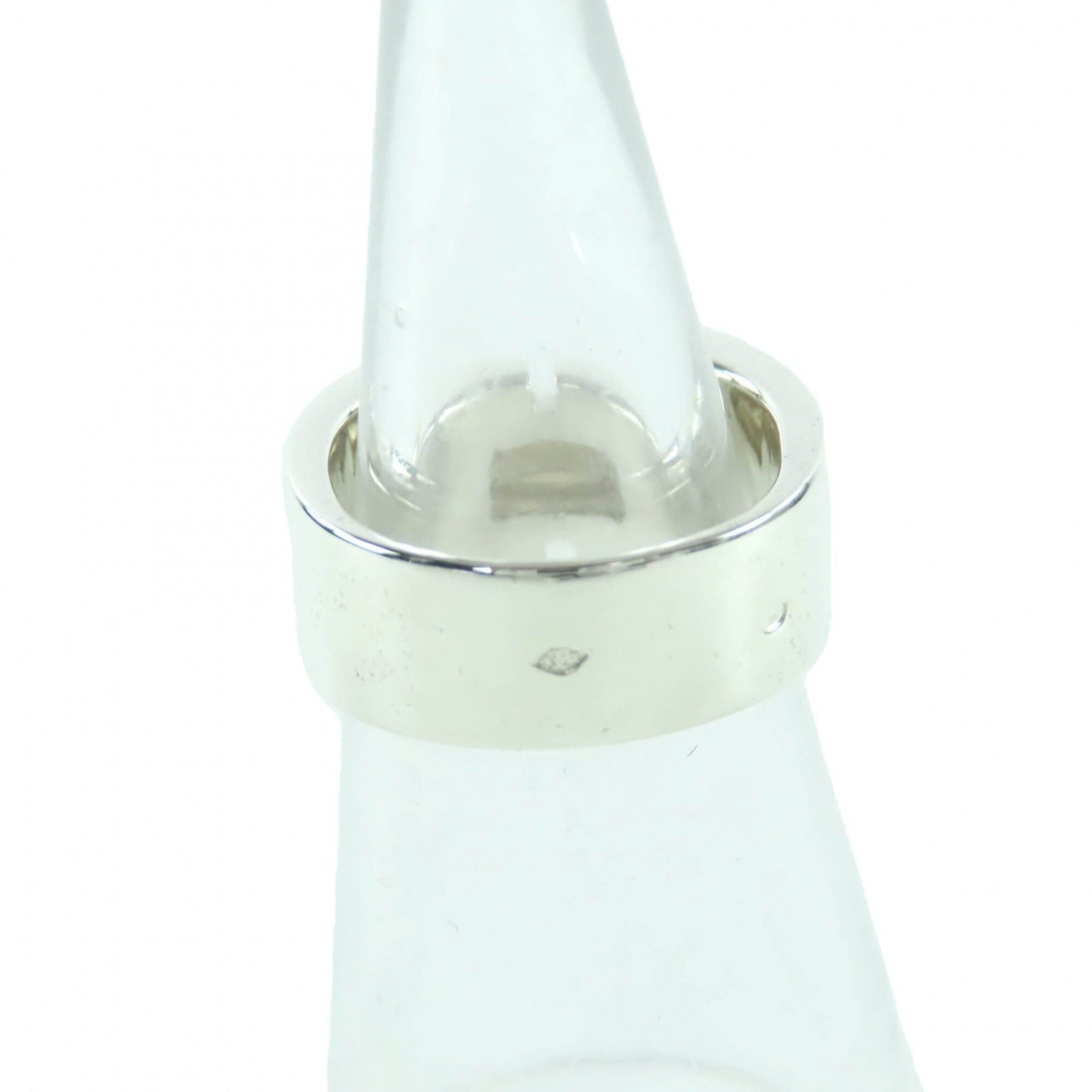 Hermes HERMES Vintage Bucket Ring, 925 Sterling Silver and 18K Gold, Size 50 (Japanese size equivalent), Weight: 7.58g, Women's. Size ONE SIZE - 4 Thumbnail