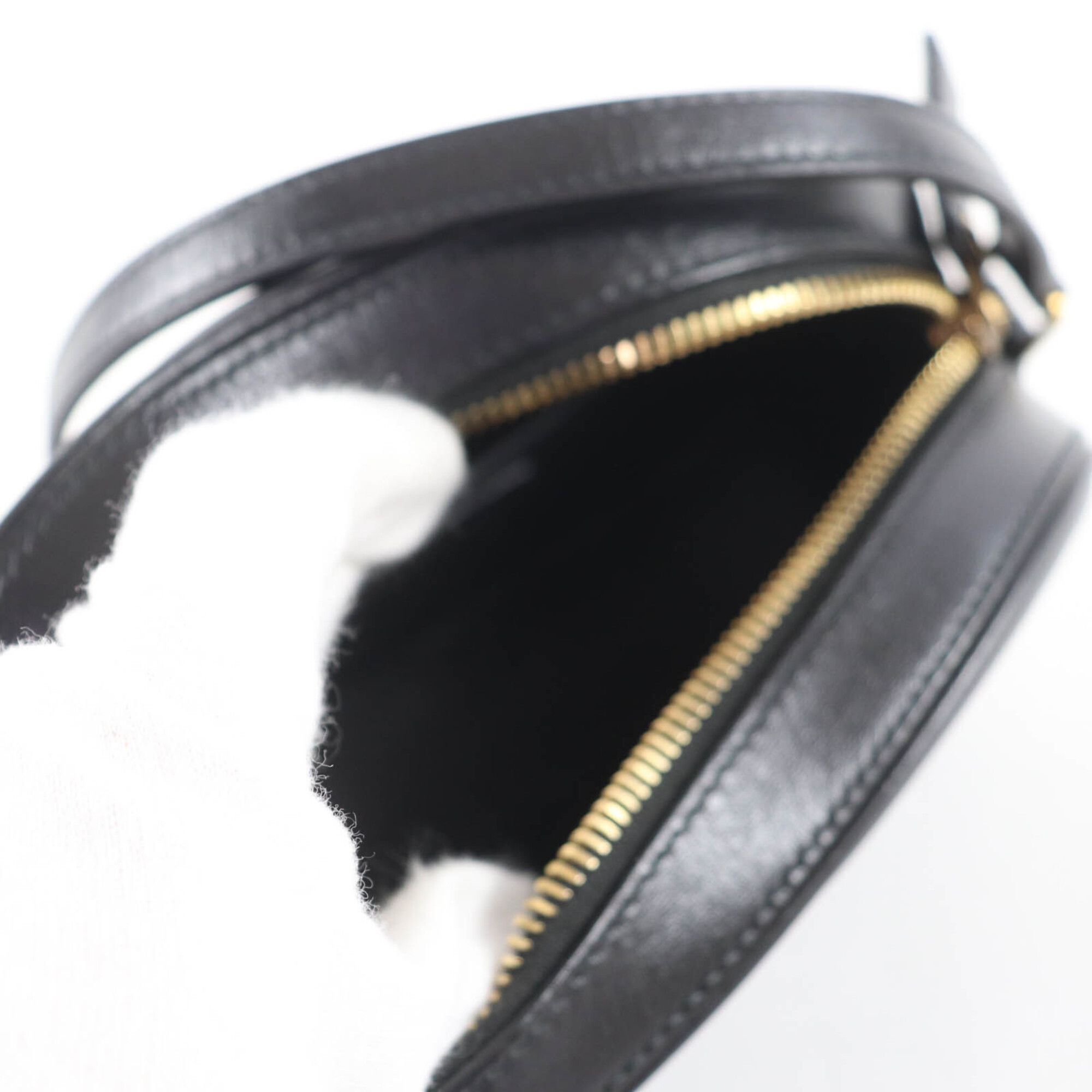 Saint Laurent Paris SAINT LAURENT 582673 YSL Logo Camera Bag Leather Shoulder Black Made in Italy Women's Size ONE SIZE - 9 Thumbnail