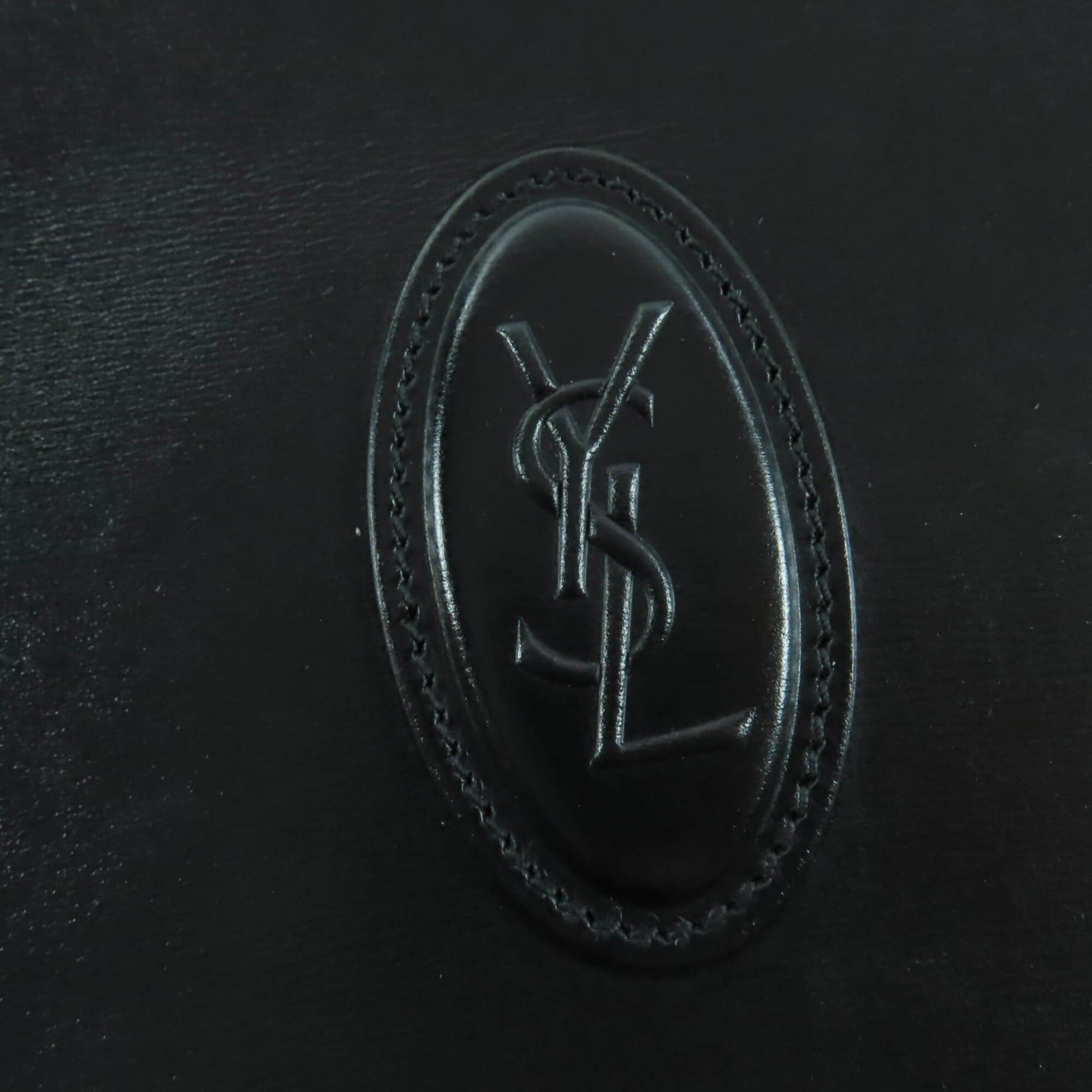 Saint Laurent Paris SAINT LAURENT 582673 YSL Logo Camera Bag Leather Shoulder Black Made in Italy Women's Size ONE SIZE - 11 Thumbnail