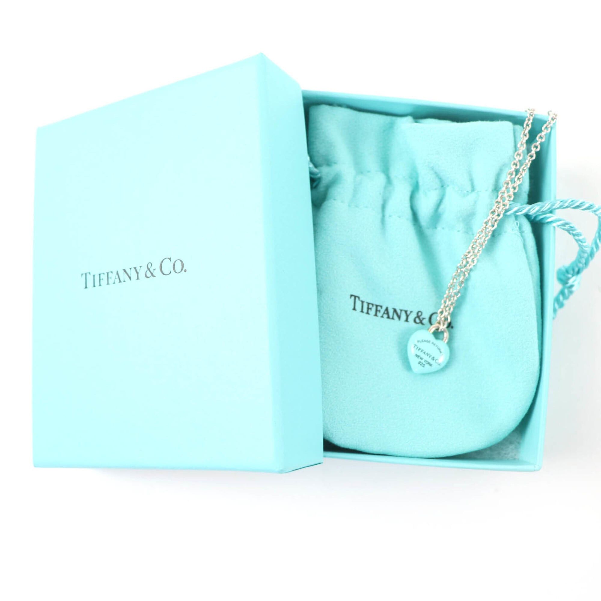 Tiffany & Co. TIFFANY&Co. Tiffany & Co. Return to Full Heart Bracelet AG925 Silver Blue Comes with Box and Dust Bag Weight 5.34g Women's Size ONE SIZE - 2 Thumbnail