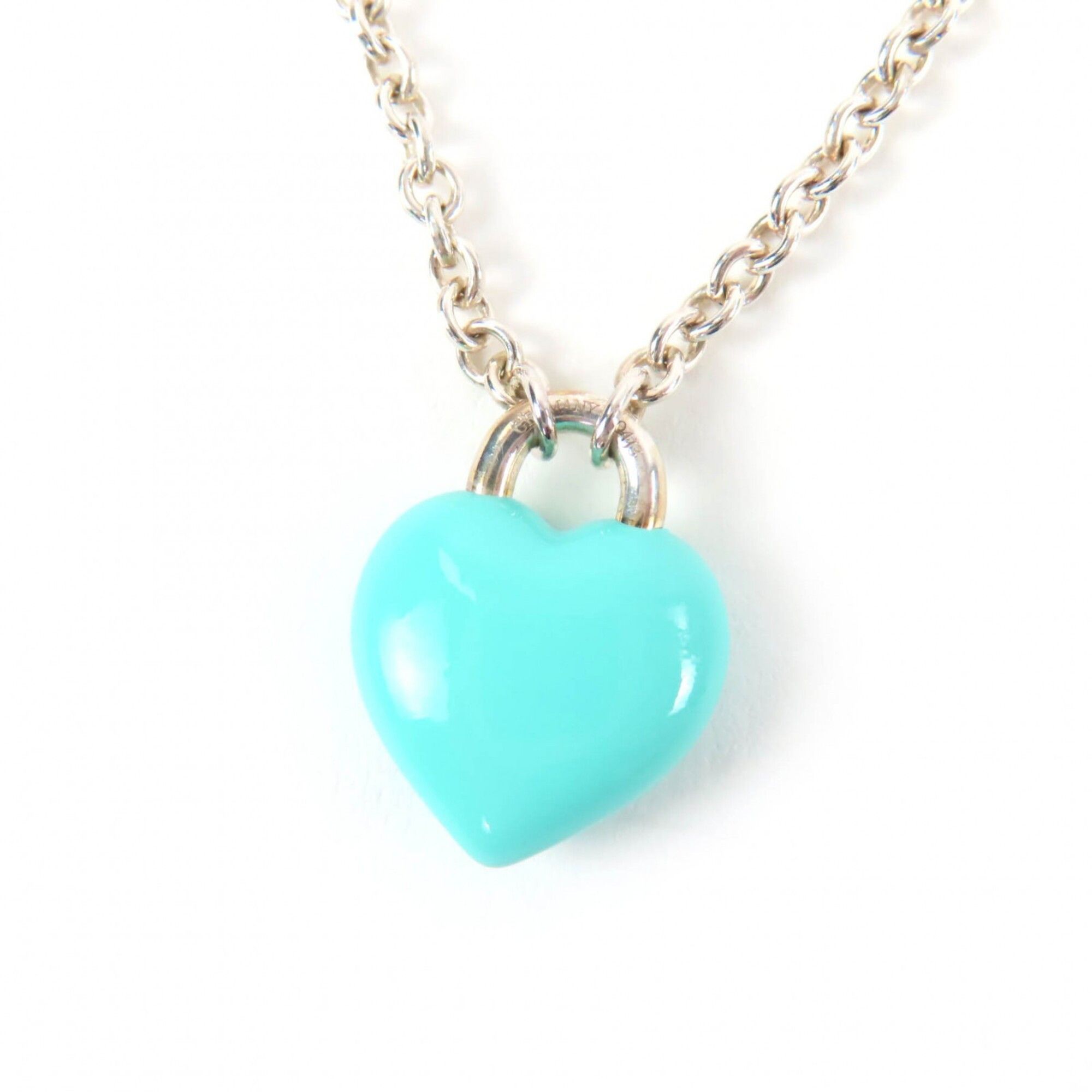 Tiffany & Co. TIFFANY&Co. Tiffany & Co. Return to Full Heart Bracelet AG925 Silver Blue Comes with Box and Dust Bag Weight 5.34g Women's Size ONE SIZE - 5 Thumbnail