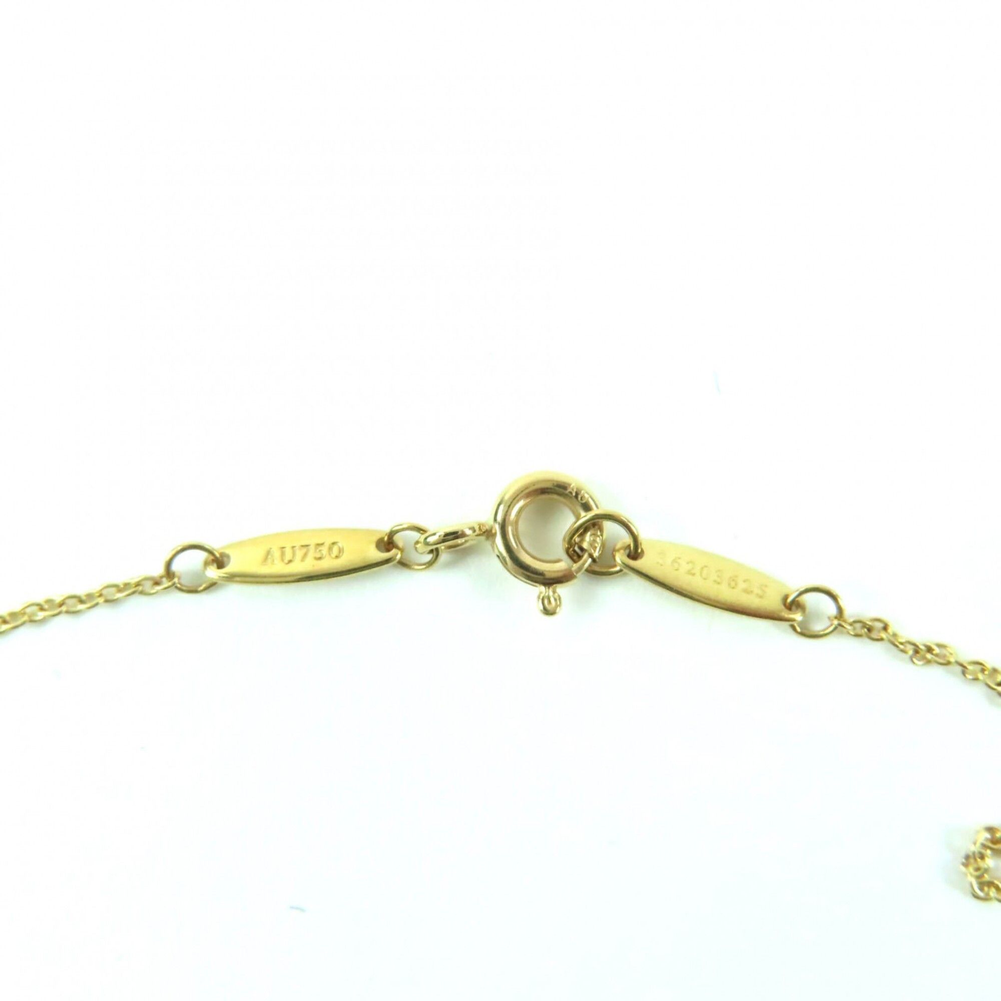 Tiffany & Co. TIFFANY&Co. Tiffany & Co. Elsa Peretti 750 (YG) By the Yard 1P Diamond Necklace, 0.22ct Diamond, G VVS2, 3EX, NONE, 36203625, Gold, Box Case Included, Total Weight 1.93g, Women's. Size ONE SIZE - 7 Thumbnail