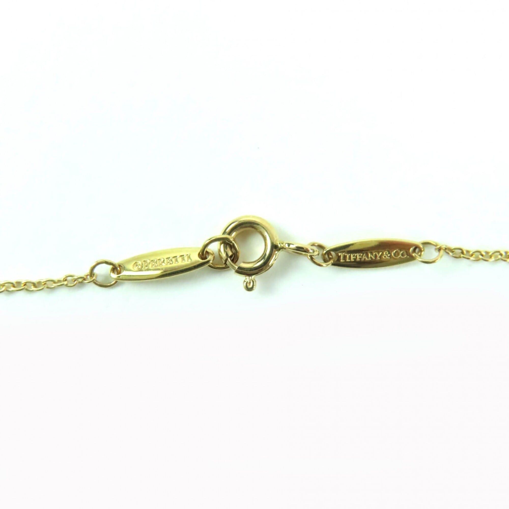 Tiffany & Co. TIFFANY&Co. Tiffany & Co. Elsa Peretti 750 (YG) By the Yard 1P Diamond Necklace, 0.22ct Diamond, G VVS2, 3EX, NONE, 36203625, Gold, Box Case Included, Total Weight 1.93g, Women's. Size ONE SIZE - 8 Thumbnail