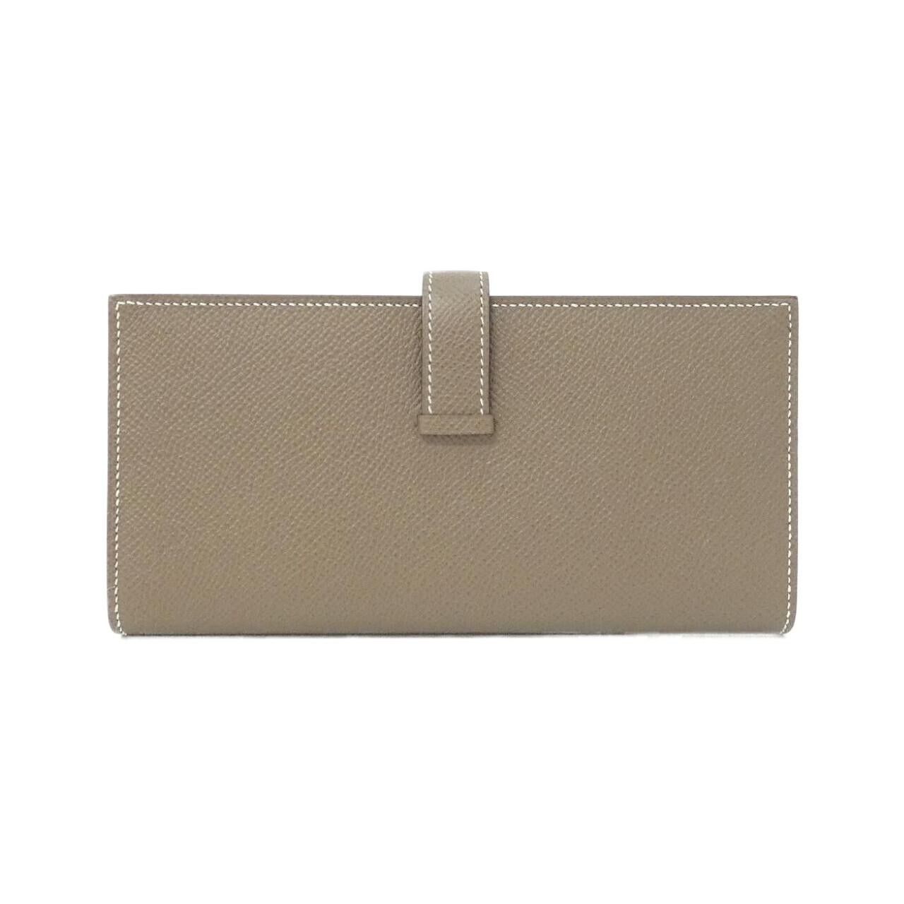 Hermes Hermes Hermes Bearn Soufflet Epsom long wallet Leather Long Wallet C DUTY FREE for USA Size ONE SIZE - 2 Thumbnail