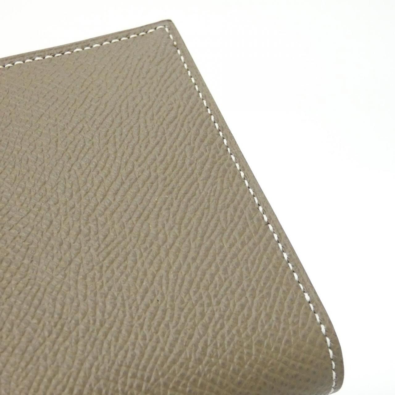 Hermes Hermes Hermes Bearn Soufflet Epsom long wallet Leather Long Wallet C DUTY FREE for USA Size ONE SIZE - 4 Thumbnail