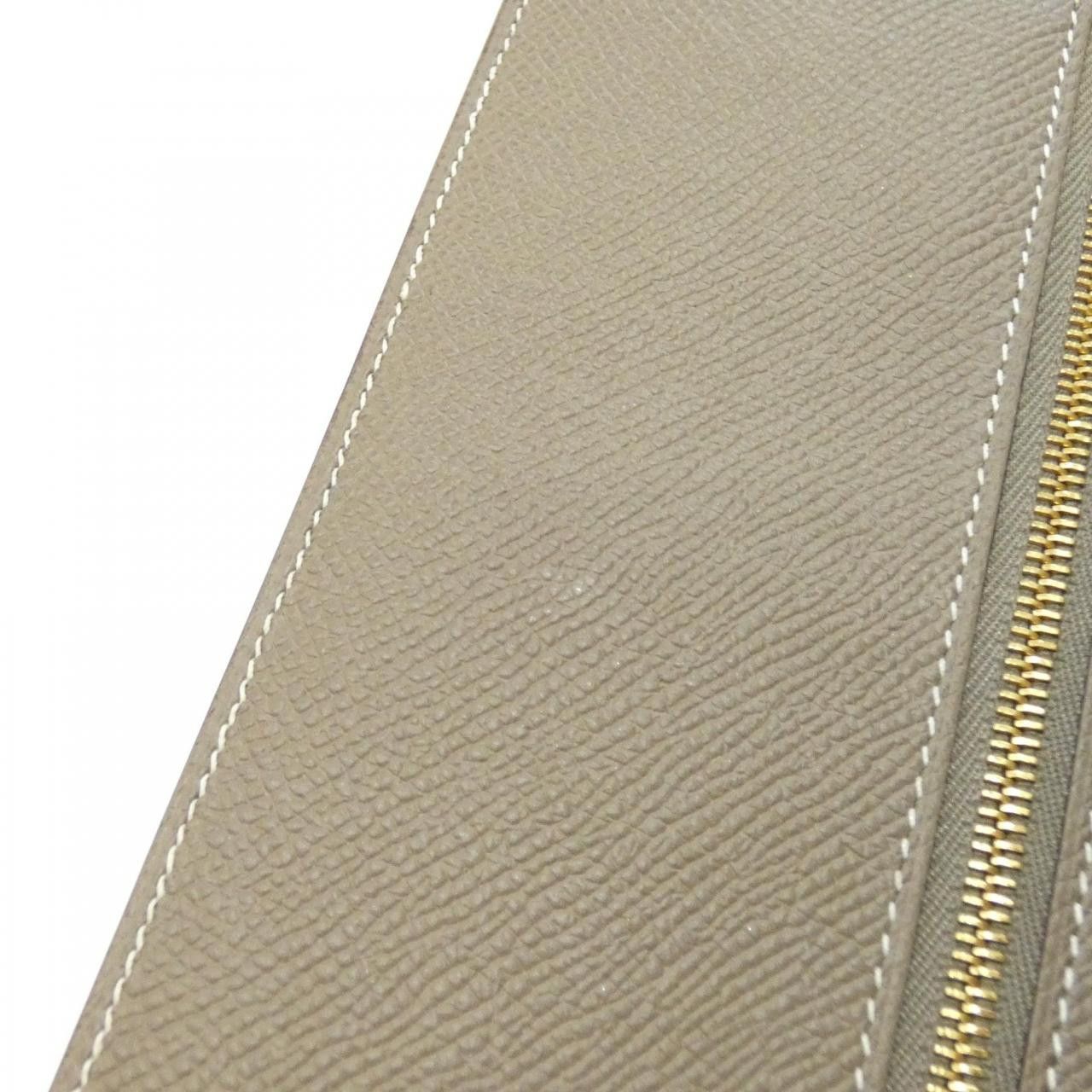 Hermes Hermes Hermes Bearn Soufflet Epsom long wallet Leather Long Wallet C DUTY FREE for USA Size ONE SIZE - 7 Thumbnail