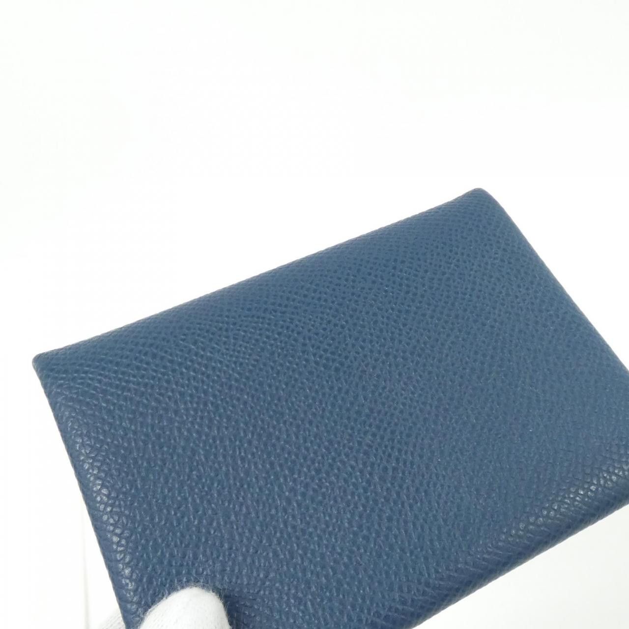 Hermes Hermes Hermes Calvi Duo Epsom Coin Case Leather Coin Case W DUTY FREE for USA Size ONE SIZE - 2 Thumbnail