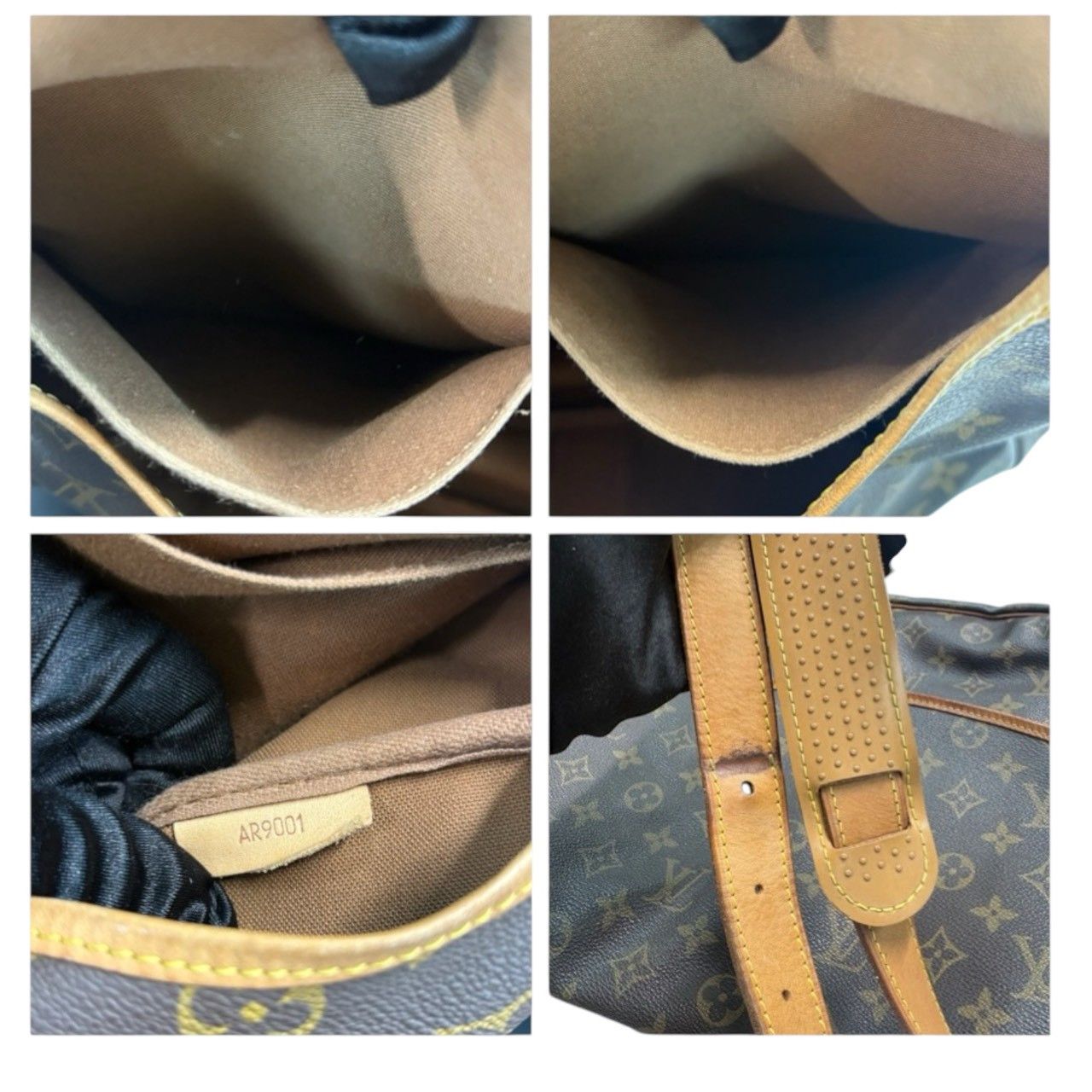 Louis Vuitton Louis Vuitton Louis Vuitton Monogram Shoulder Bag Textile Shoulder Bag M42254 DUTY FREE for USA Size ONE SIZE - 8 Thumbnail