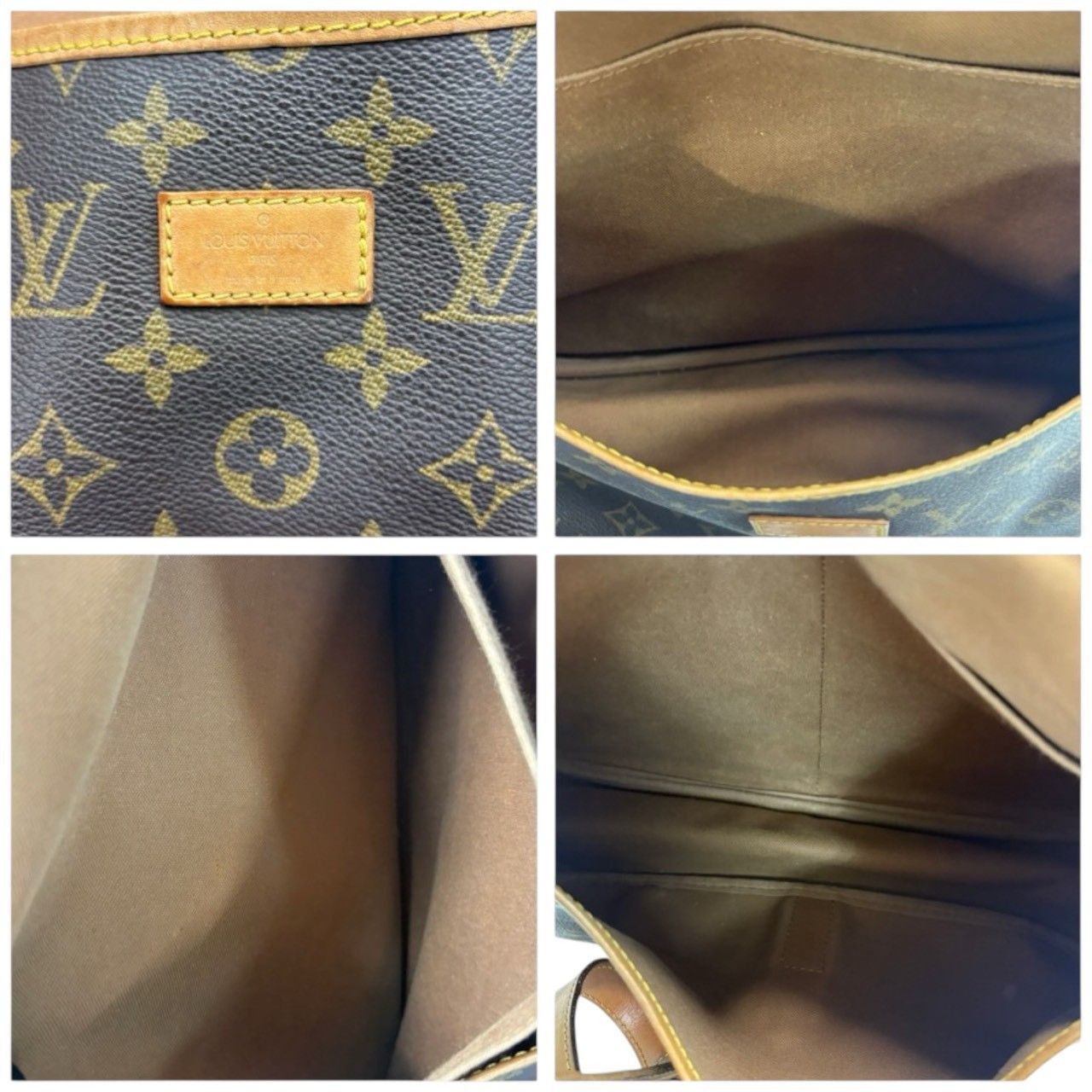 Louis Vuitton Louis Vuitton Louis Vuitton Monogram Shoulder Bag Textile Shoulder Bag M42254 DUTY FREE for USA Size ONE SIZE - 6 Thumbnail