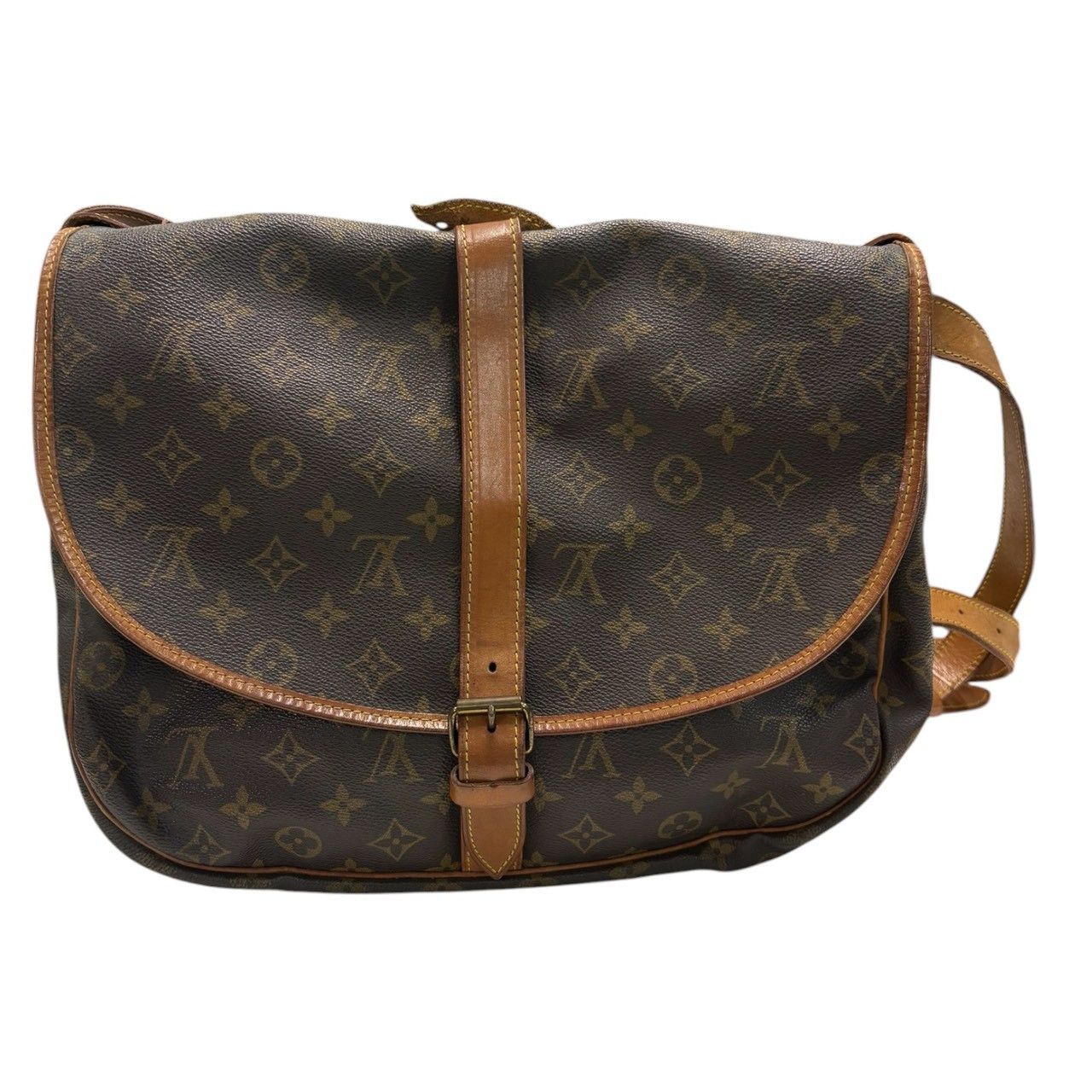 Louis Vuitton Louis Vuitton Louis Vuitton Monogram Shoulder Bag Textile Shoulder Bag M42254 DUTY FREE for USA Size ONE SIZE - 2 Thumbnail