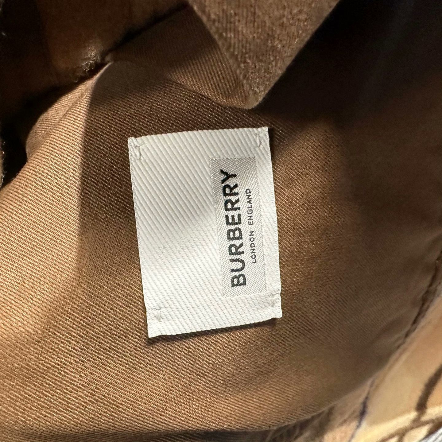 Burberry Burberry Beige Brown Striped Wool Coat Size S / US 4 / IT 40 - 4 Thumbnail